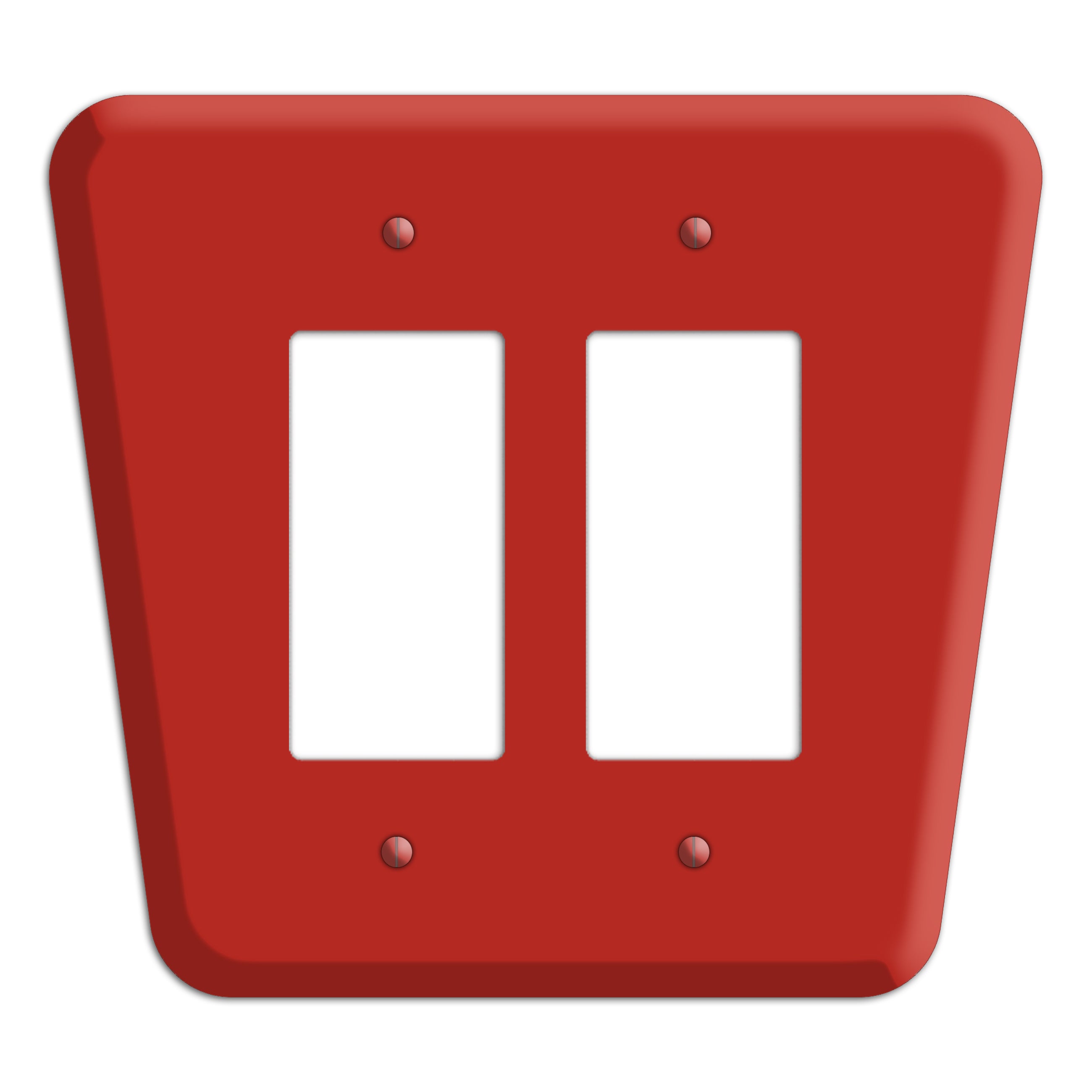 Paprika Mid-Century 2 Rocker Wallplate