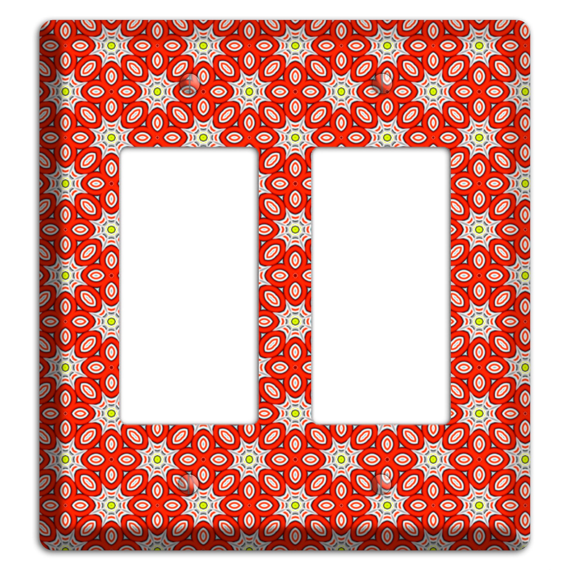 Red Foulard 2 2 Rocker Wallplate
