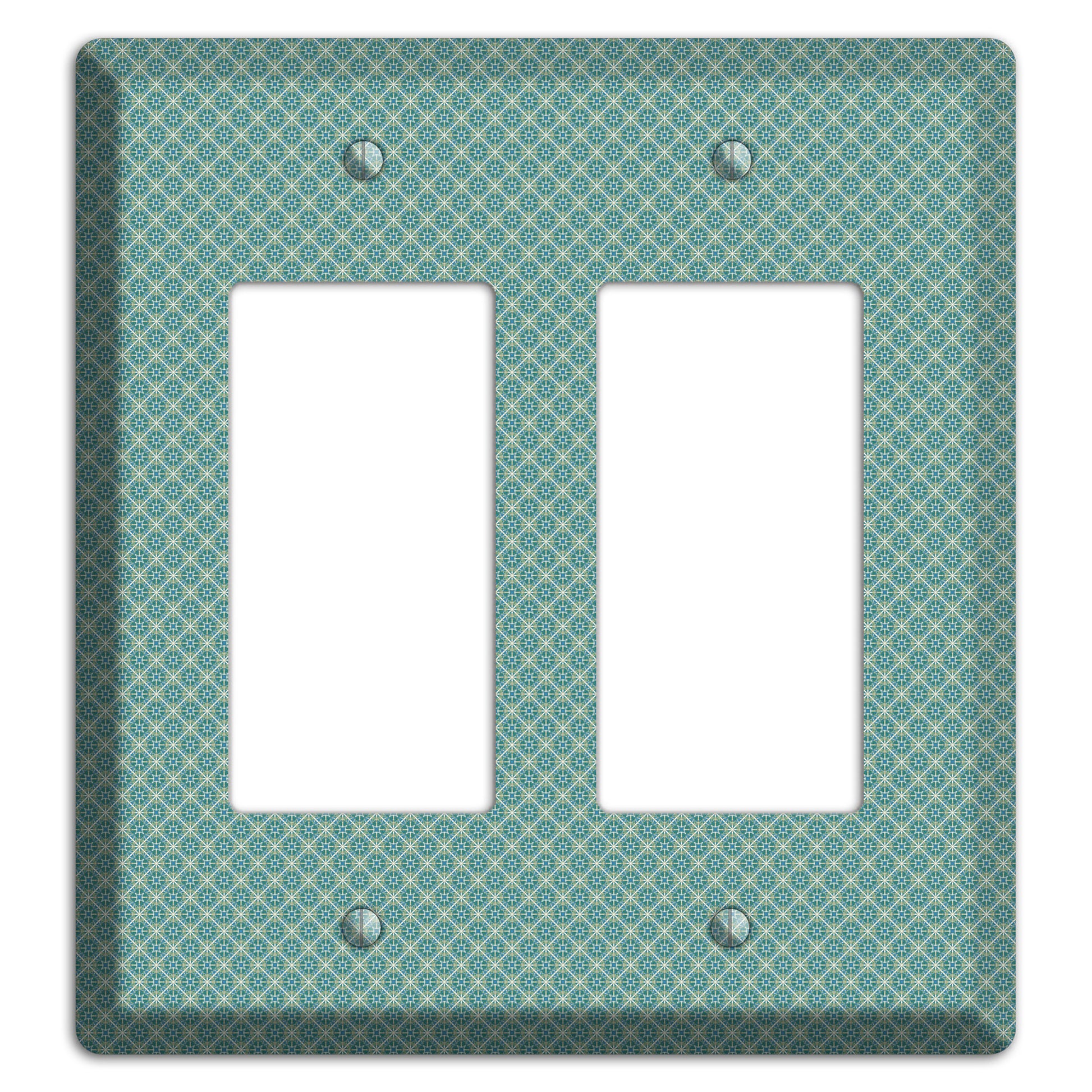 Sage Tiny Arabesque 2 Rocker Wallplate