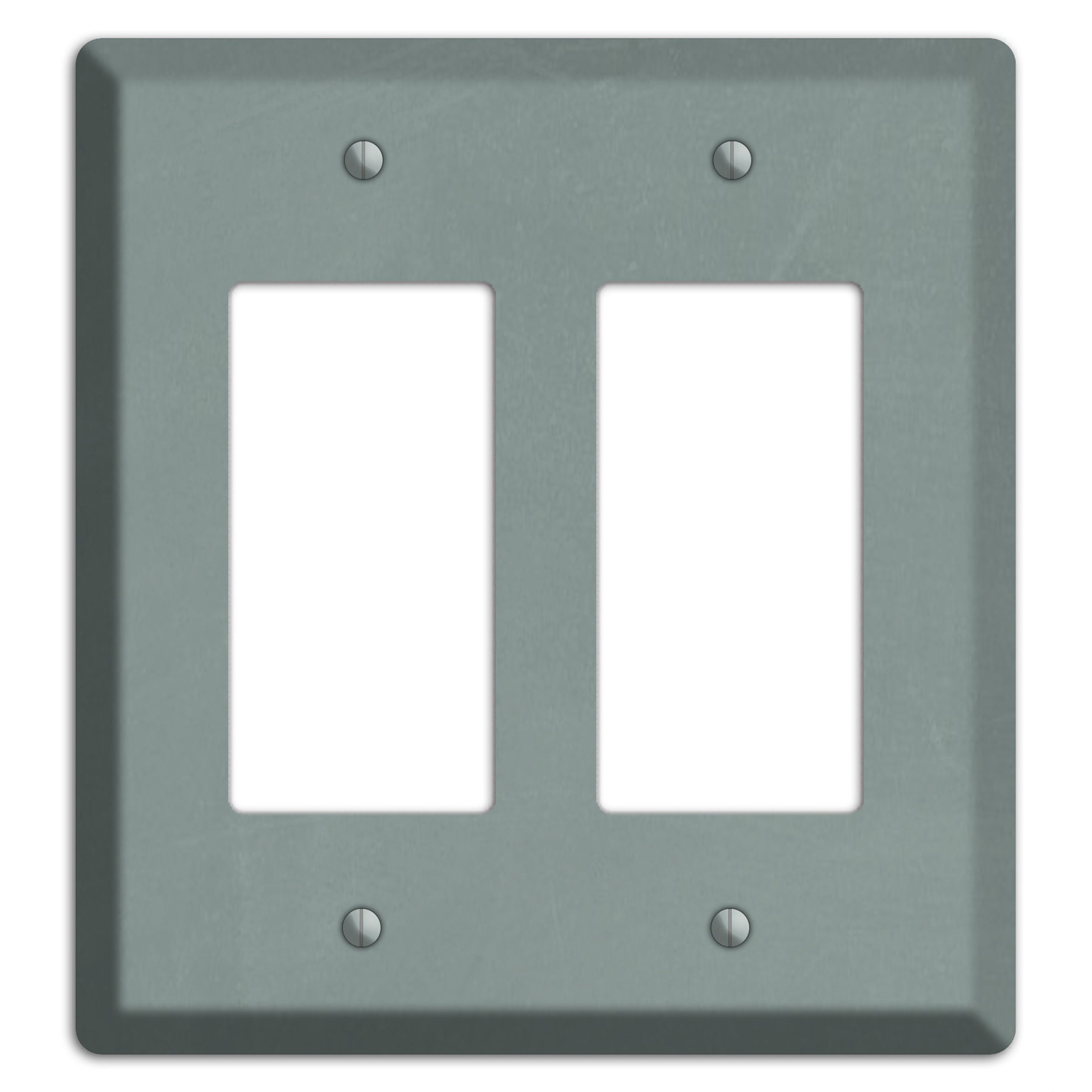 Chalk Faded Gree 2 Rocker Wallplate