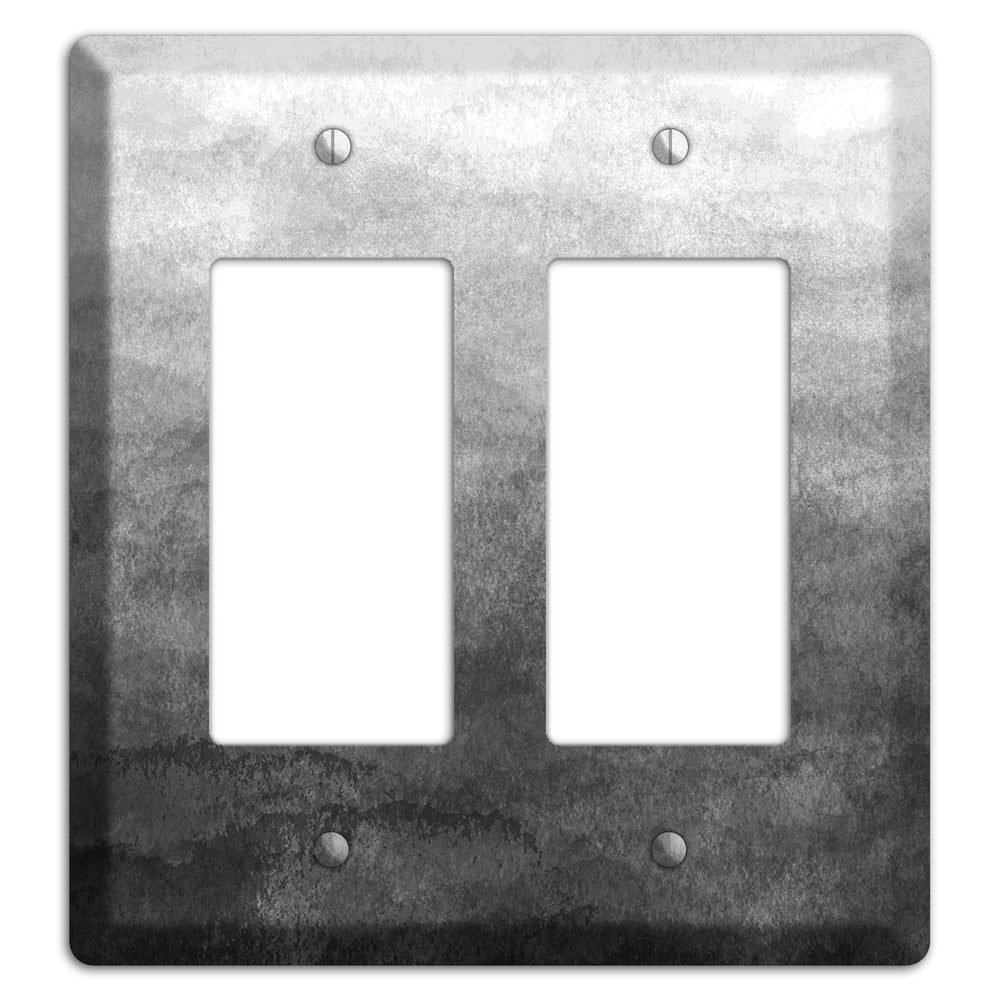 Black Ombre 2 Rocker Wallplate