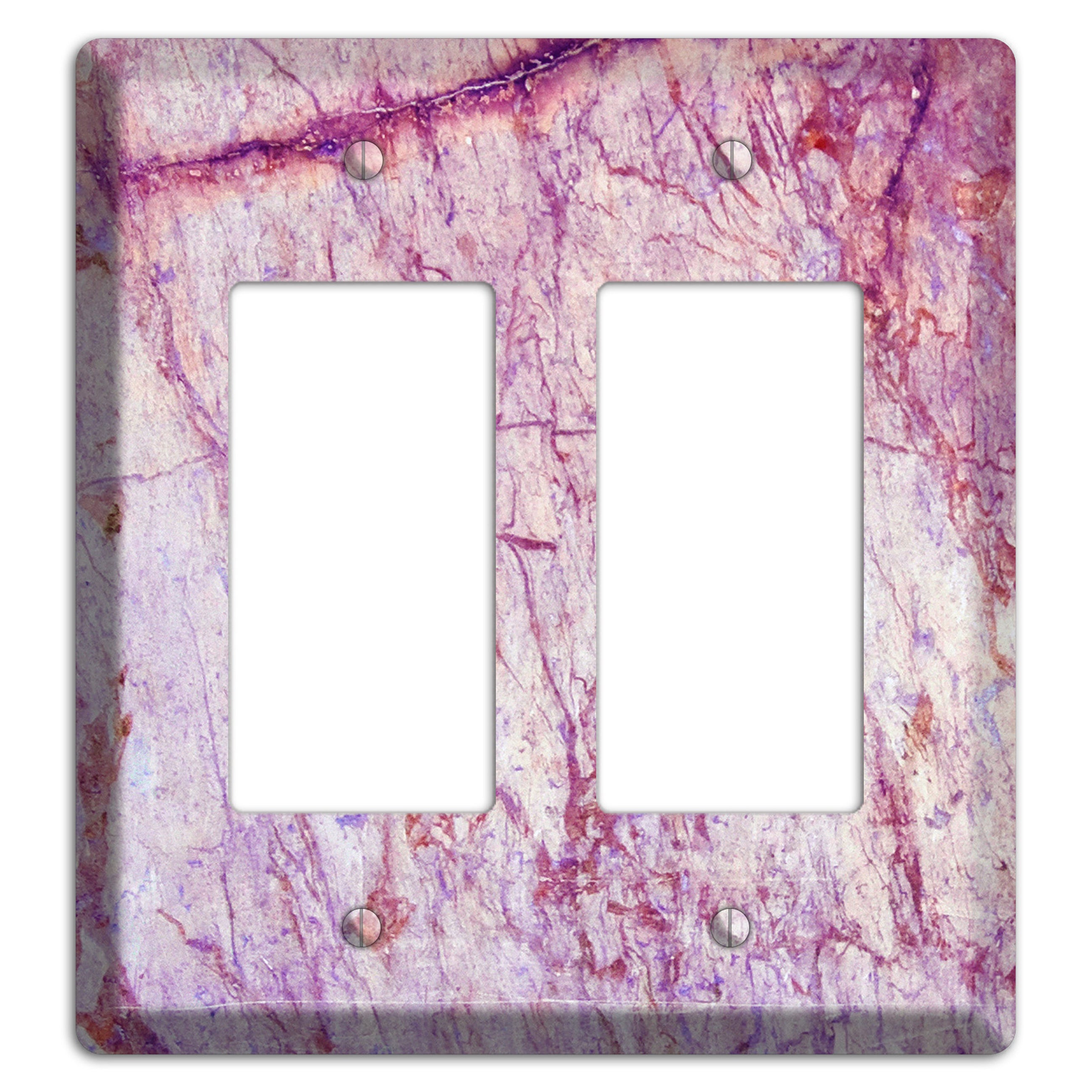 Maverick Marble 2 Rocker Wallplate