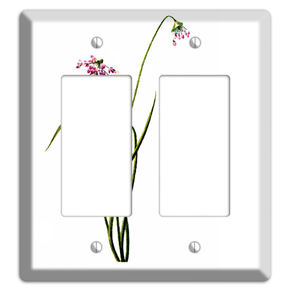 Allium Cernum 2 Rocker Wallplate