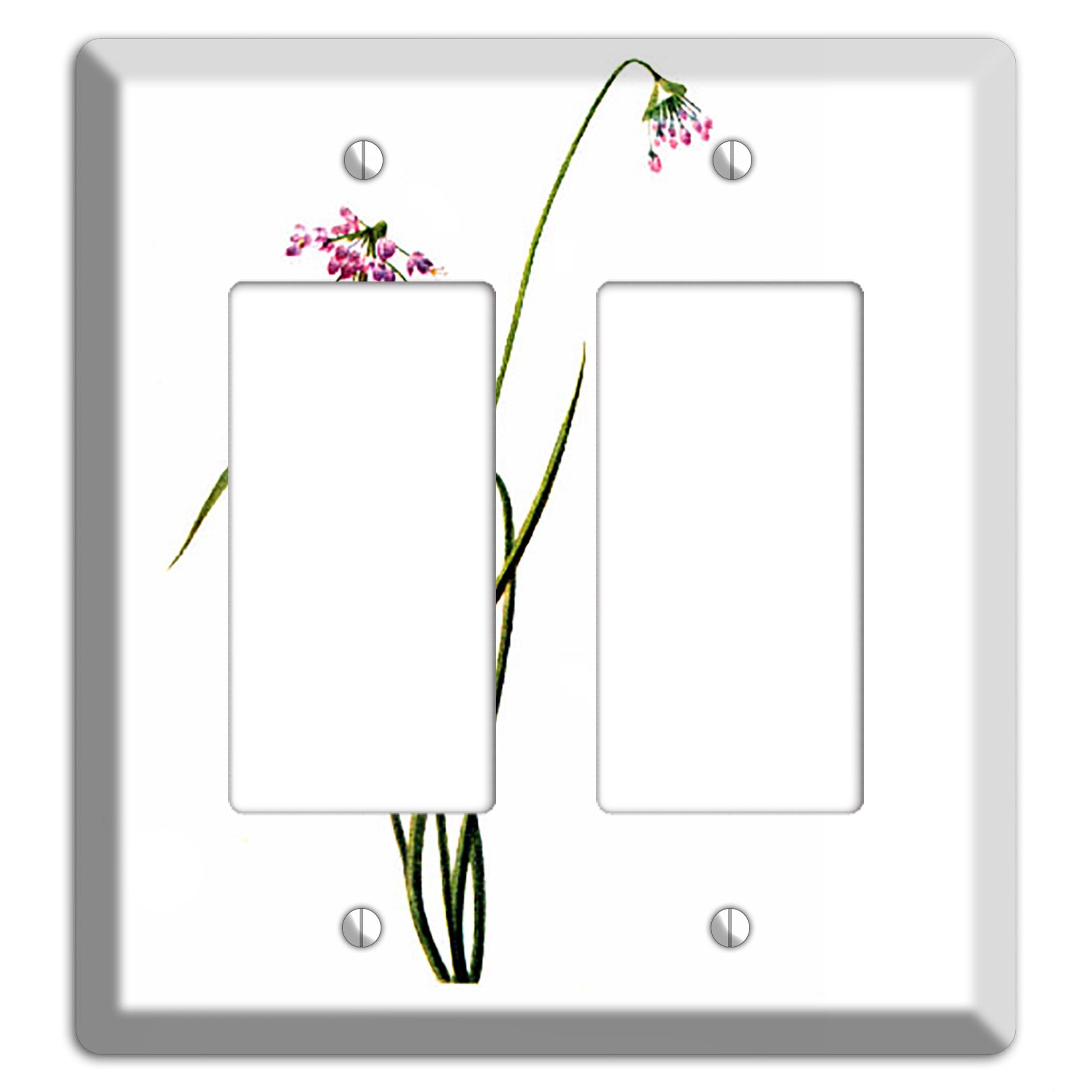 Allium Cernum 2 Rocker Wallplate