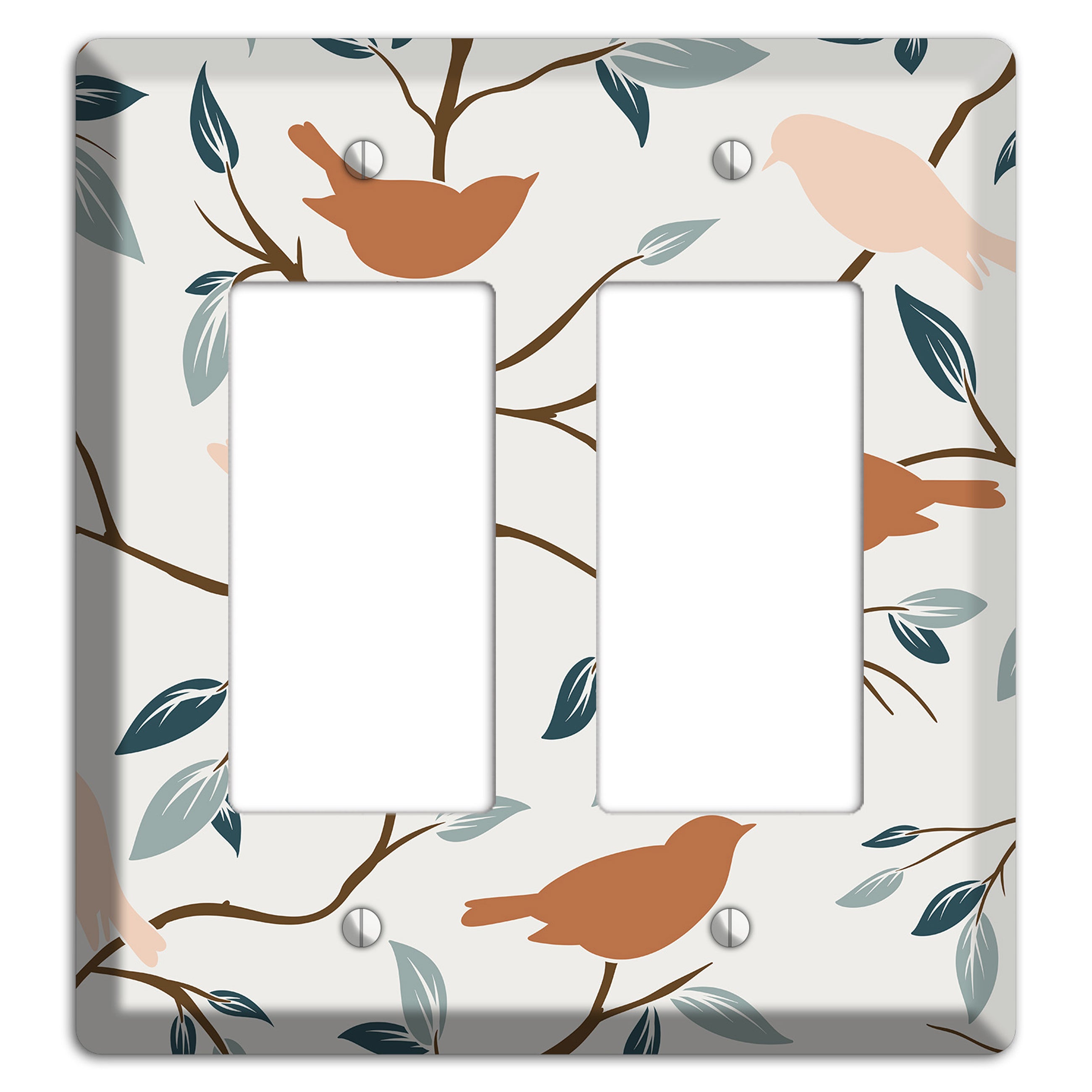 Bird Branch 1 2 Rocker Wallplate