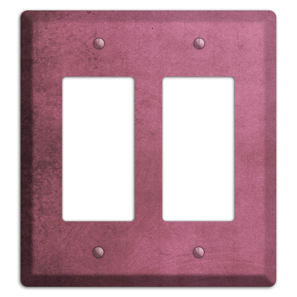 Coral Tree Vintage Grunge 2 Rocker Wallplate