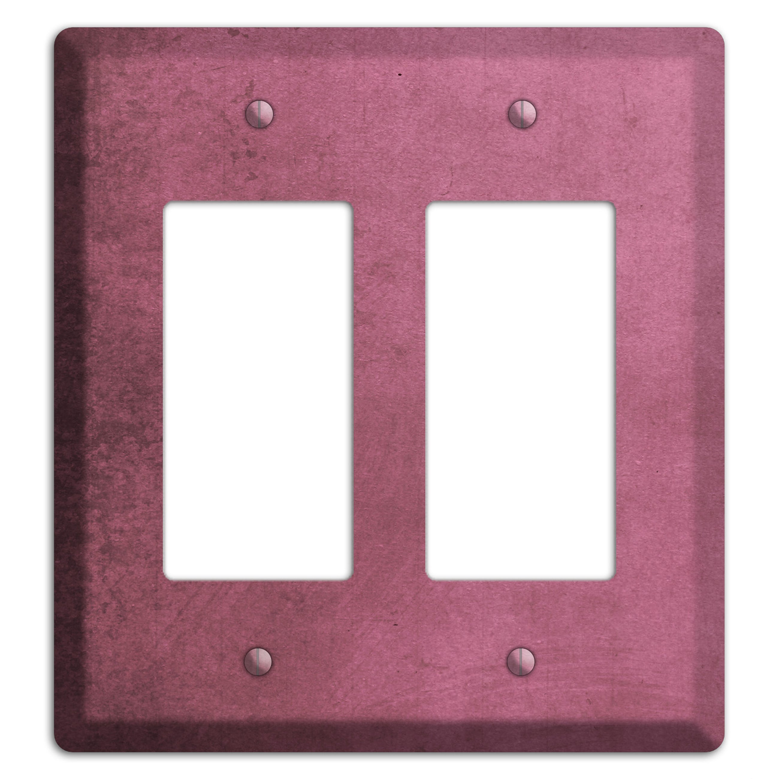 Coral Tree Vintage Grunge 2 Rocker Wallplate
