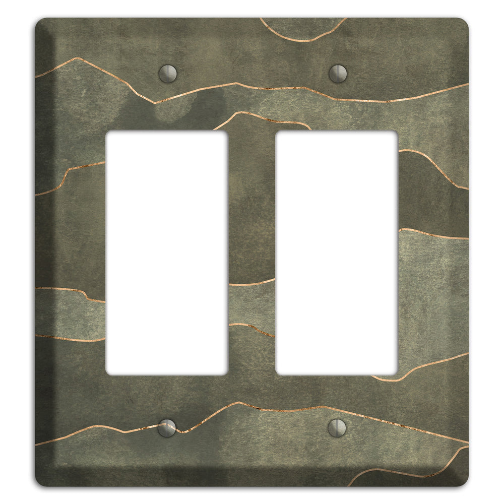 Jade Mountain Range 2 Rocker Wallplate