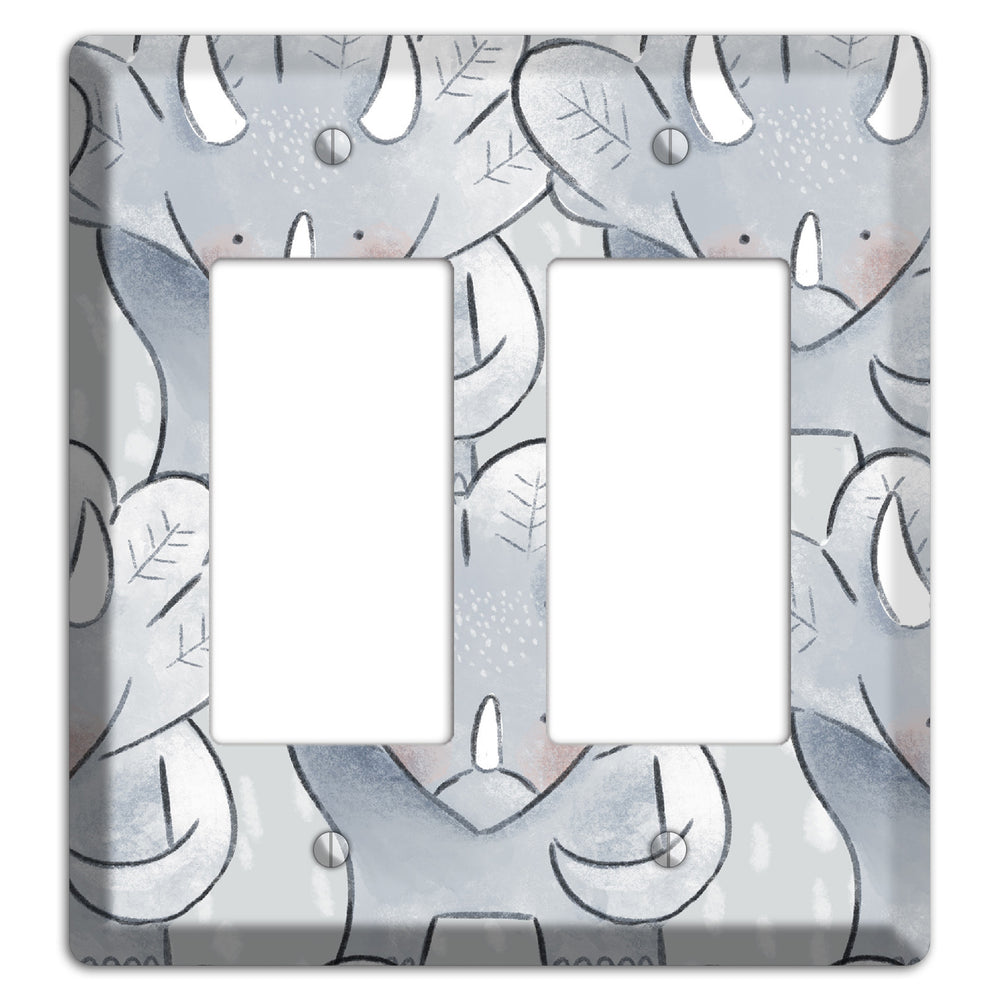 Triceratops 2 Rocker Wallplate