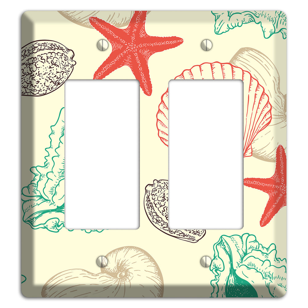 Shells 2 2 Rocker Wallplate