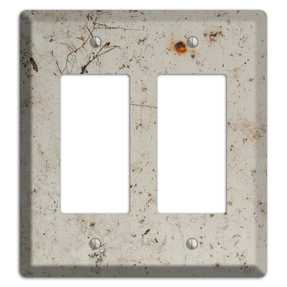 Spotted Concrete 2 Rocker Wallplate