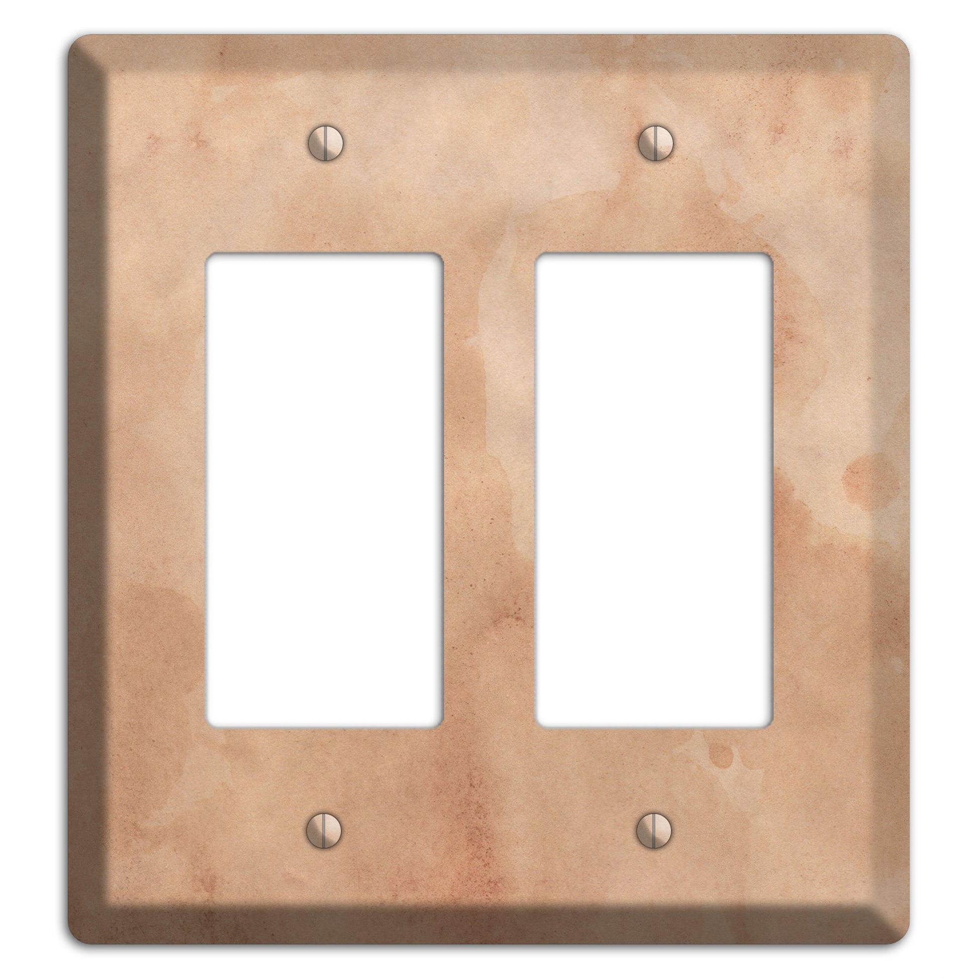 Aged Paper 1 2 Rocker Wallplate