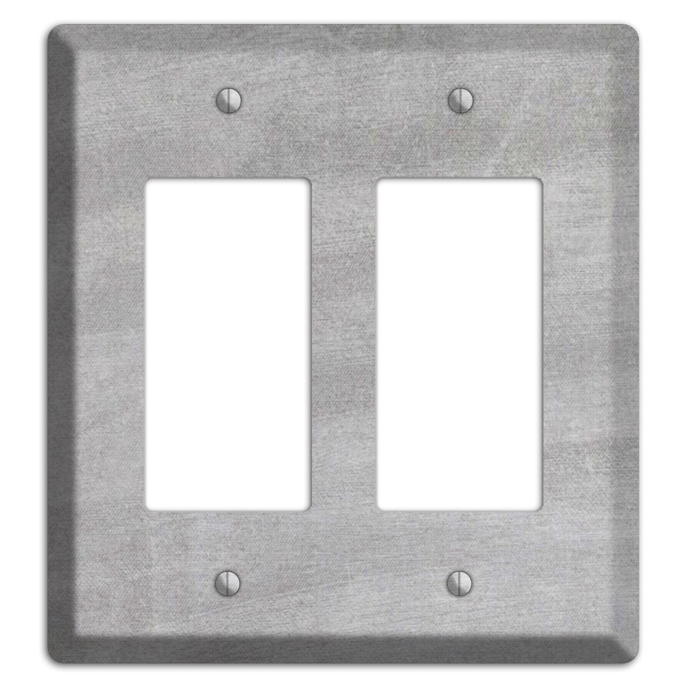 Chalk Light Grey 2 Rocker Wallplate