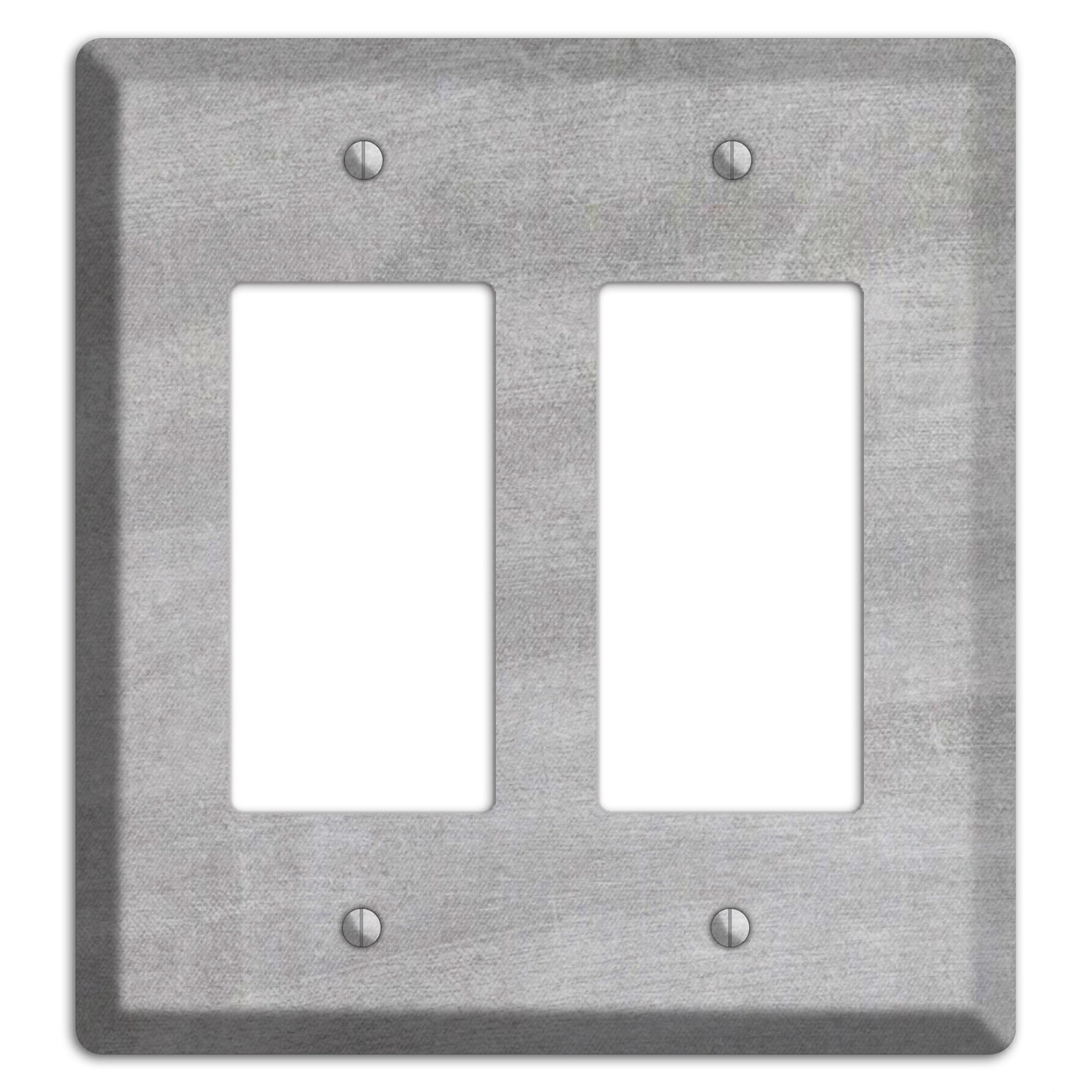 Chalk Light Grey 2 Rocker Wallplate