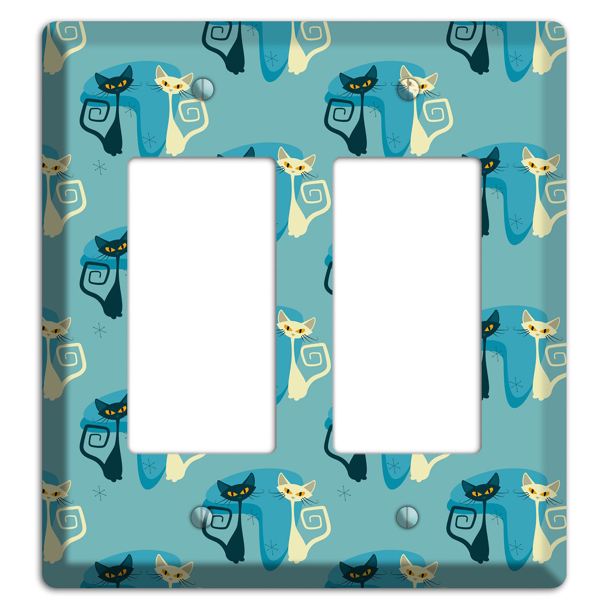 Adorable Kitties 2 Rocker Wallplate