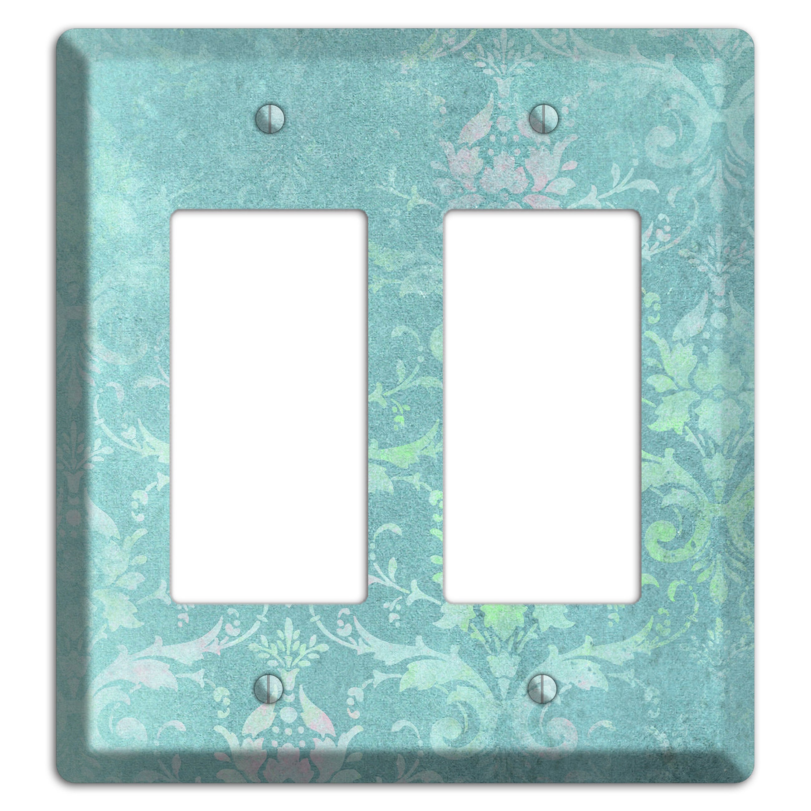 Logan Whimsical Damask 2 Rocker Wallplate