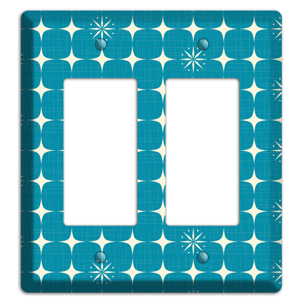 Blue Atomic 2 Rocker Wallplate