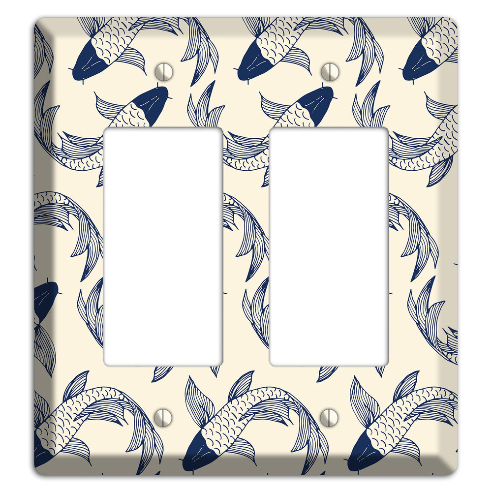 Koi Pond 2 2 Rocker Wallplate