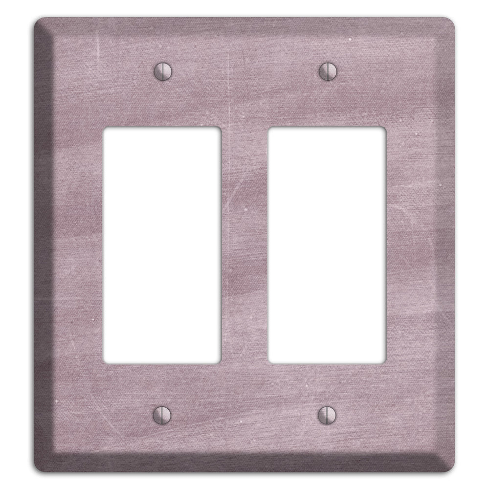 Chalk Light Maroon 2 Rocker Wallplate