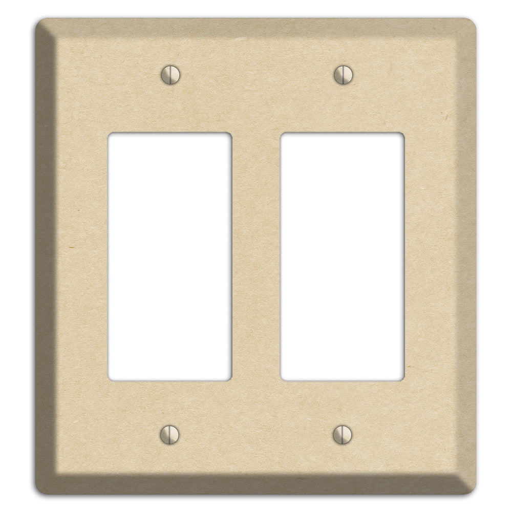 Double Pearl Lusta Kraft 2 Rocker Wallplate