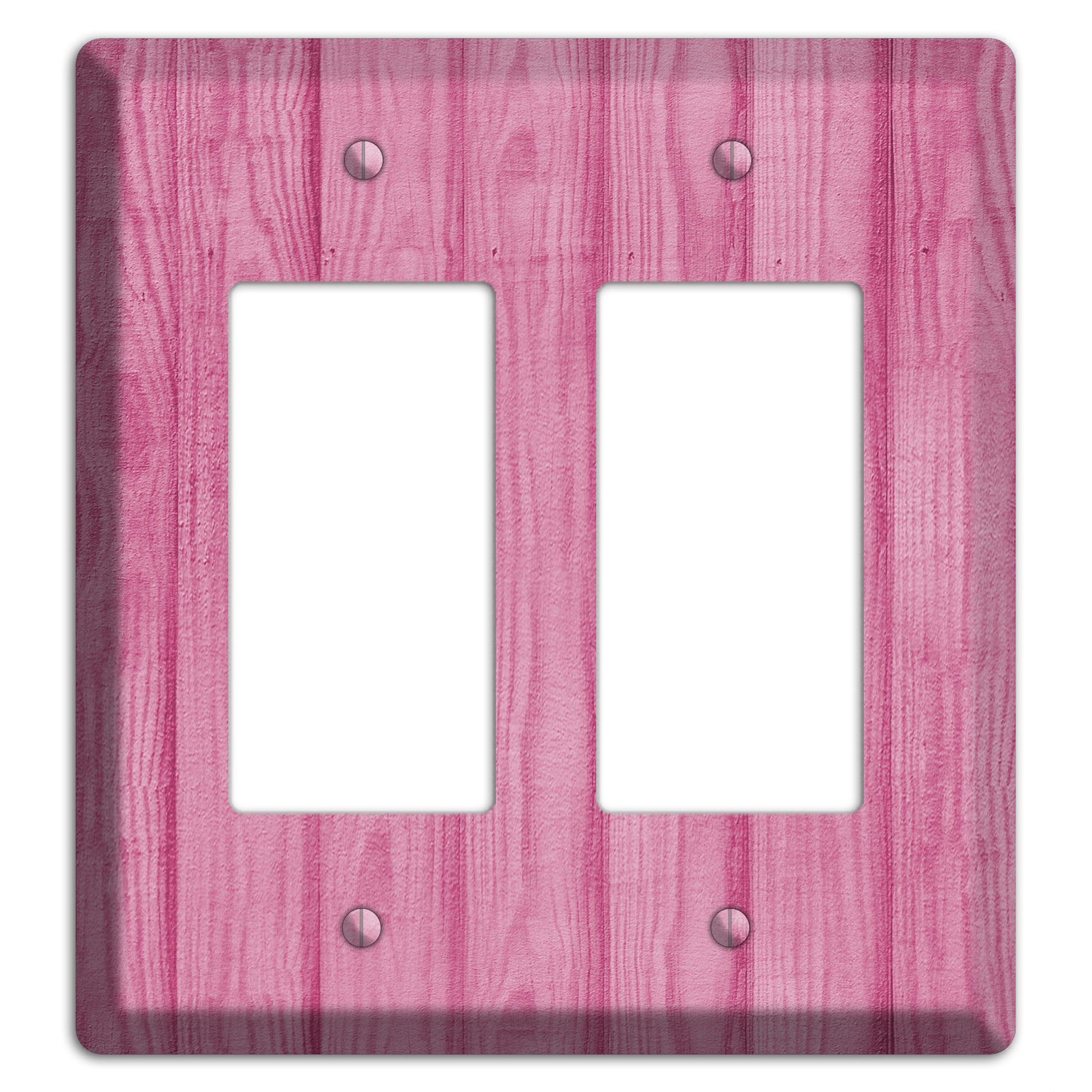 Can Can Pink Texture 2 Rocker Wallplate
