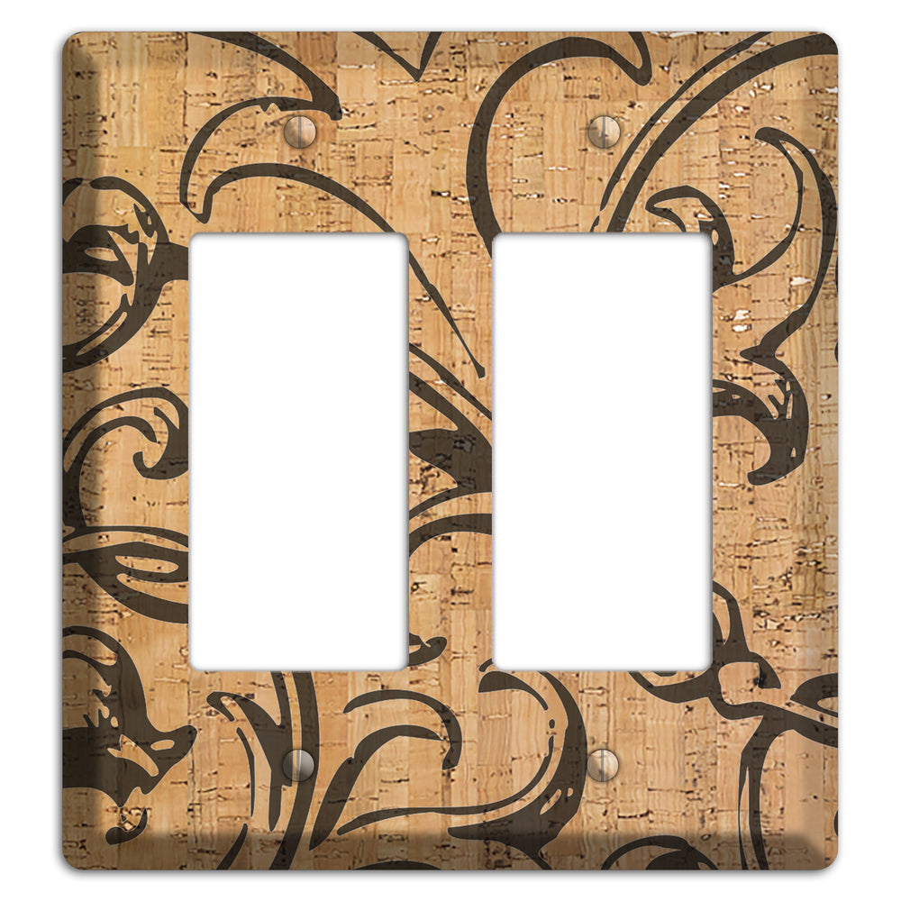 Victorian Cork 2 Rocker Wallplate