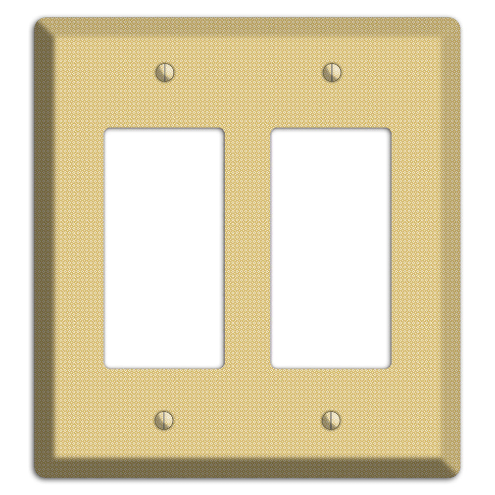 Khaki Weave 2 Rocker Wallplate