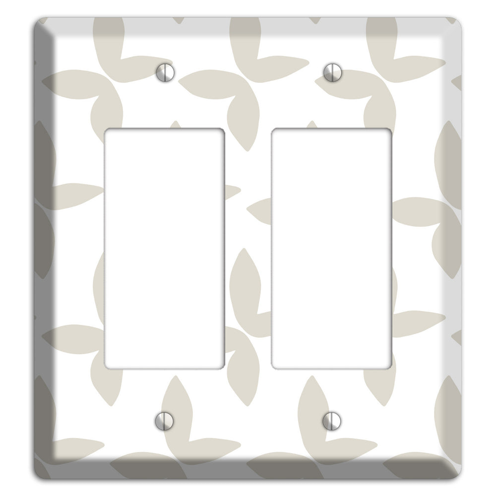 Simple Scandanavian Style O 2 Rocker Wallplate