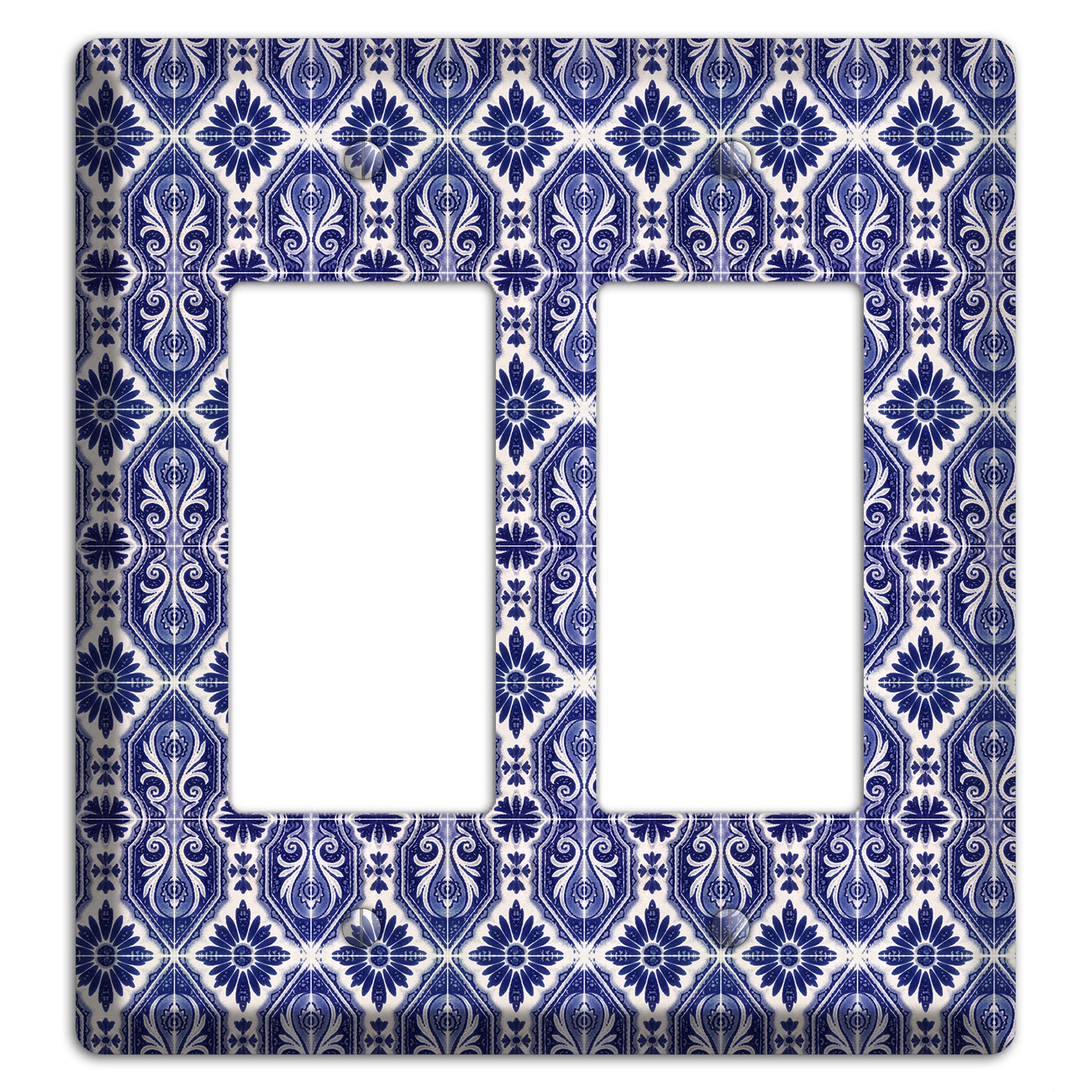 Tavira Tiles 8 2 Rocker Wallplate