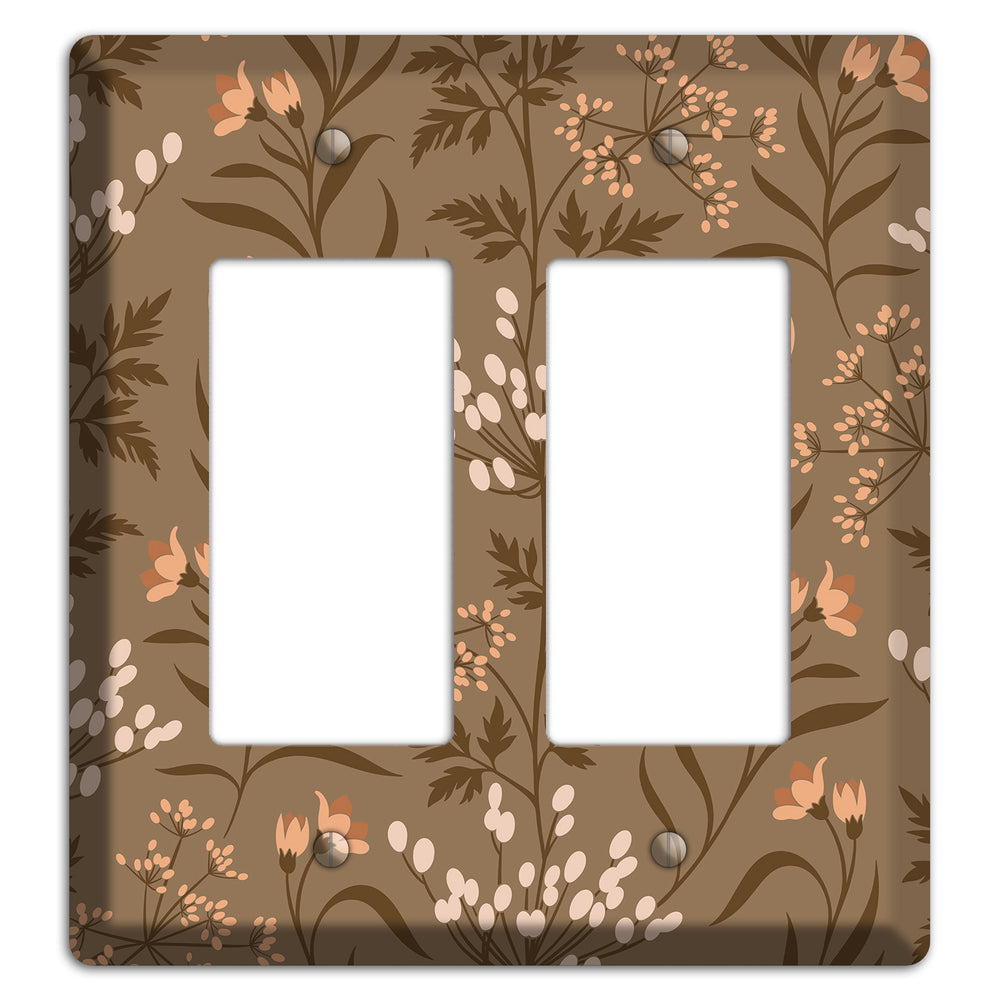 Fall Floral 2 2 Rocker Wallplate