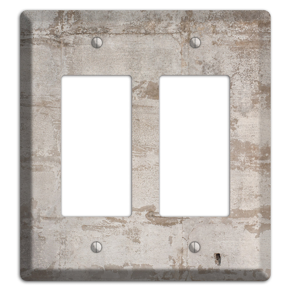 Old Concrete 3 2 Rocker Wallplate