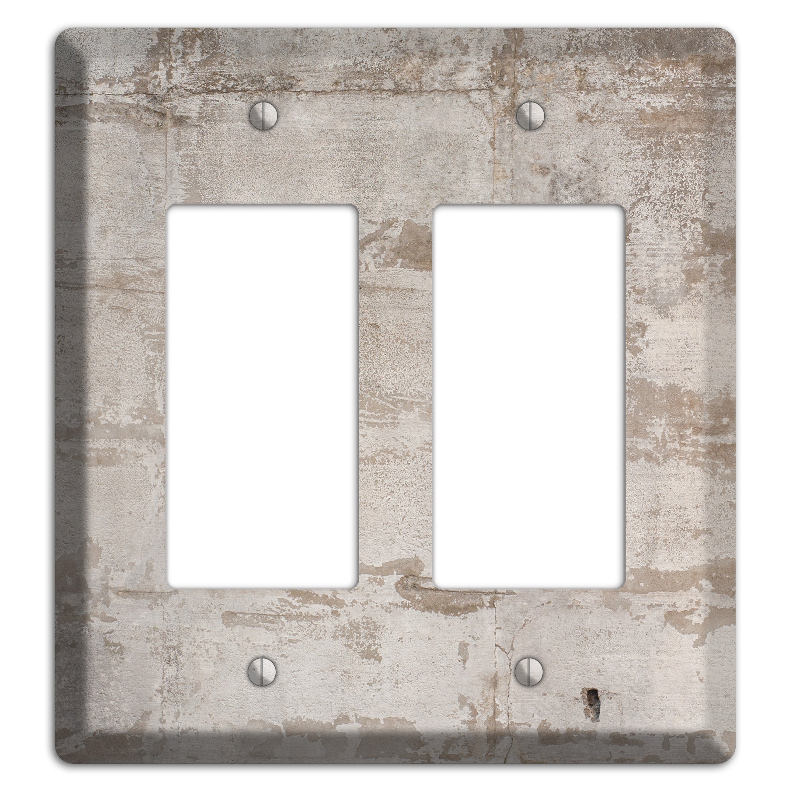 Old Concrete 3 2 Rocker Wallplate