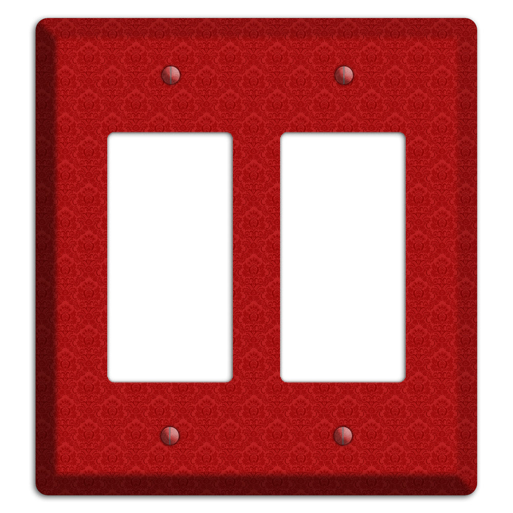 Red Cartouche 2 Rocker Wallplate