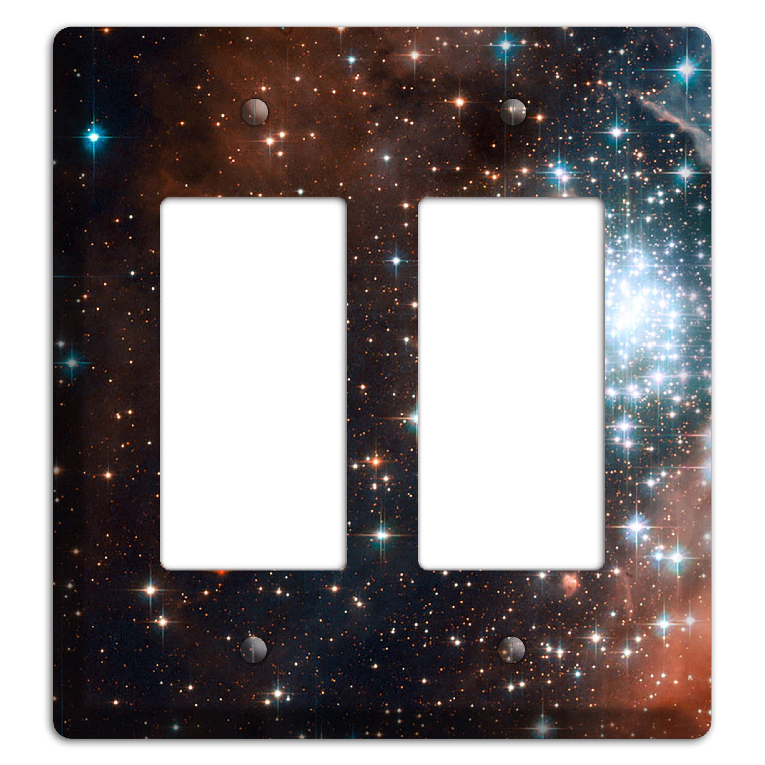 star cluster bursts 2 Rocker Wallplate