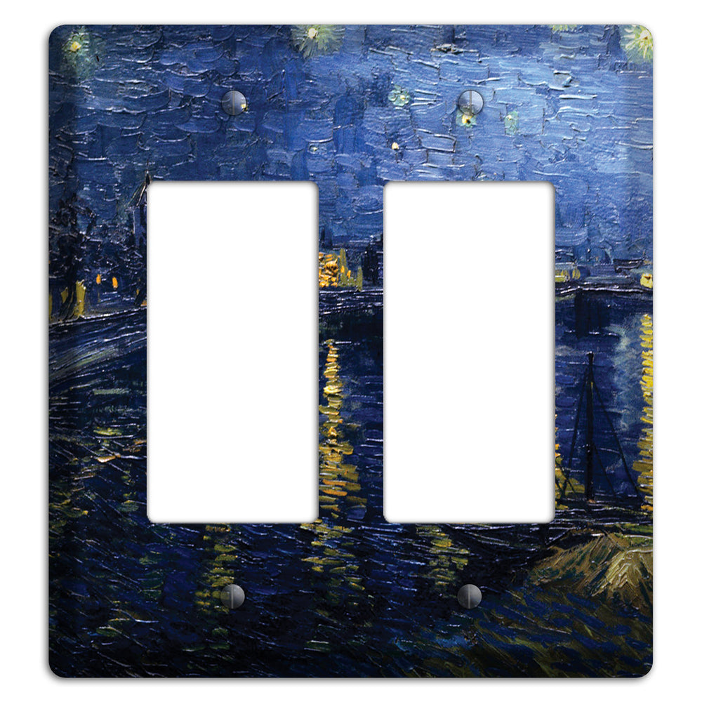 Vincent Van Gogh 2 Rocker Wallplate