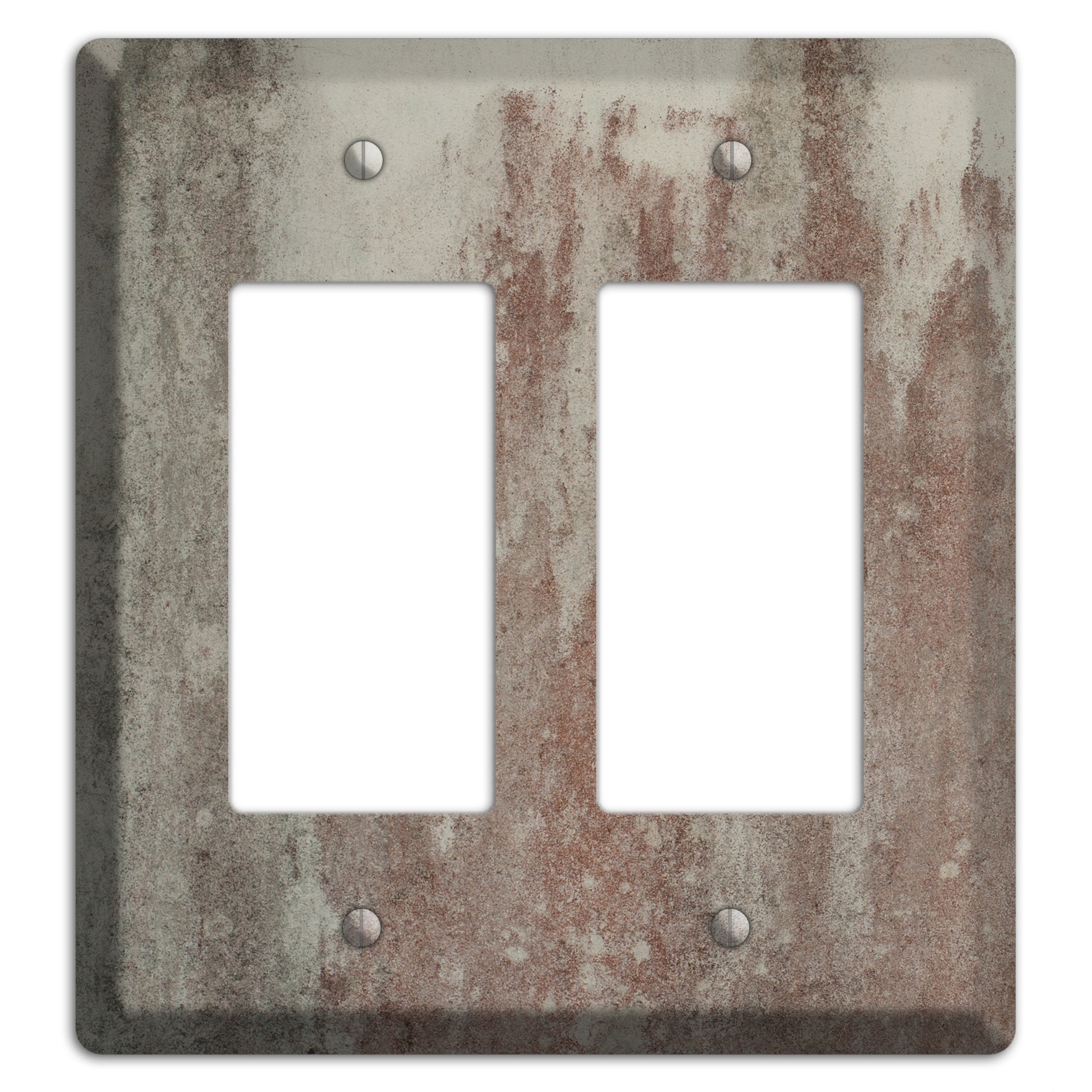 Old Concrete 13 2 Rocker Wallplate