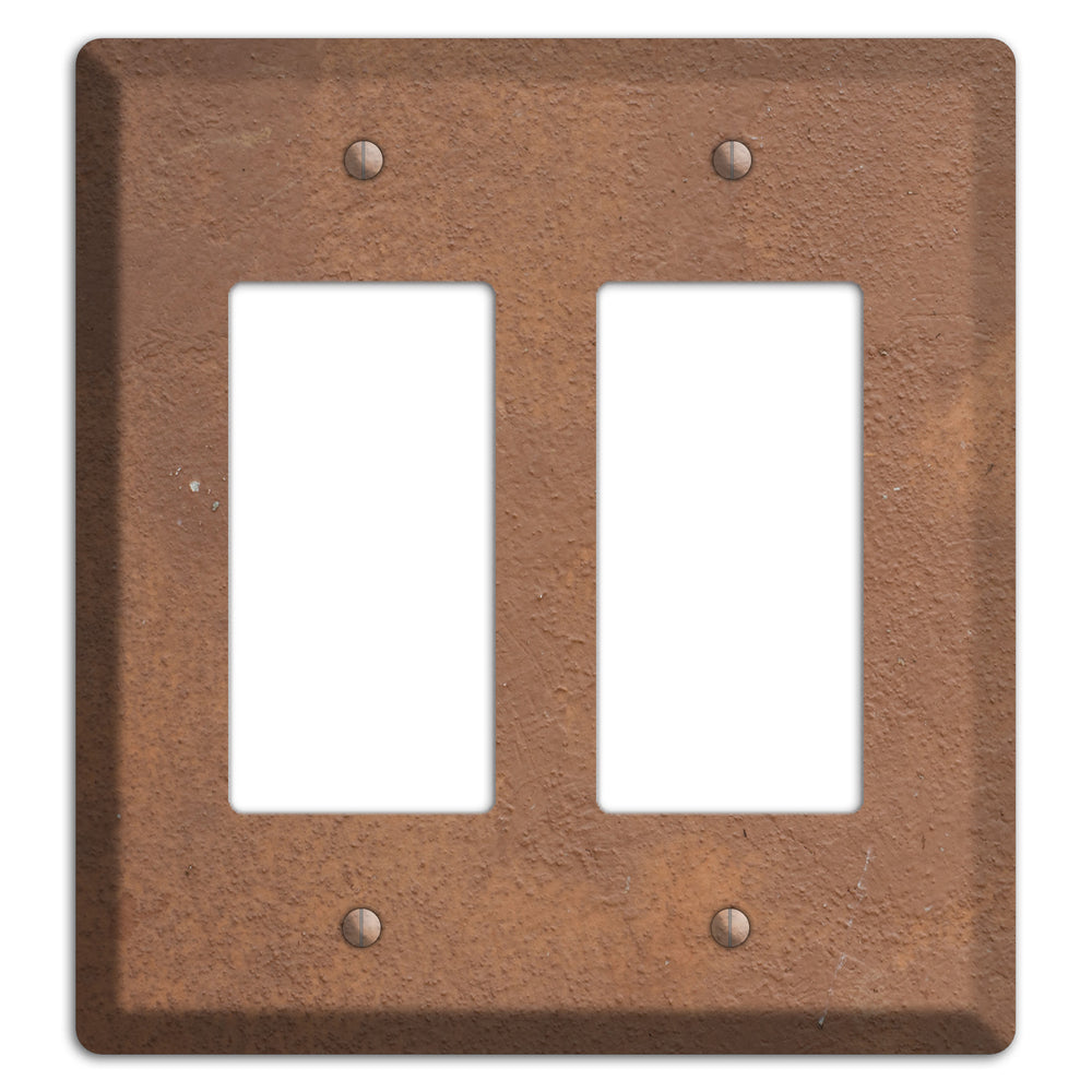 Brown Concrete 2 Rocker Wallplate