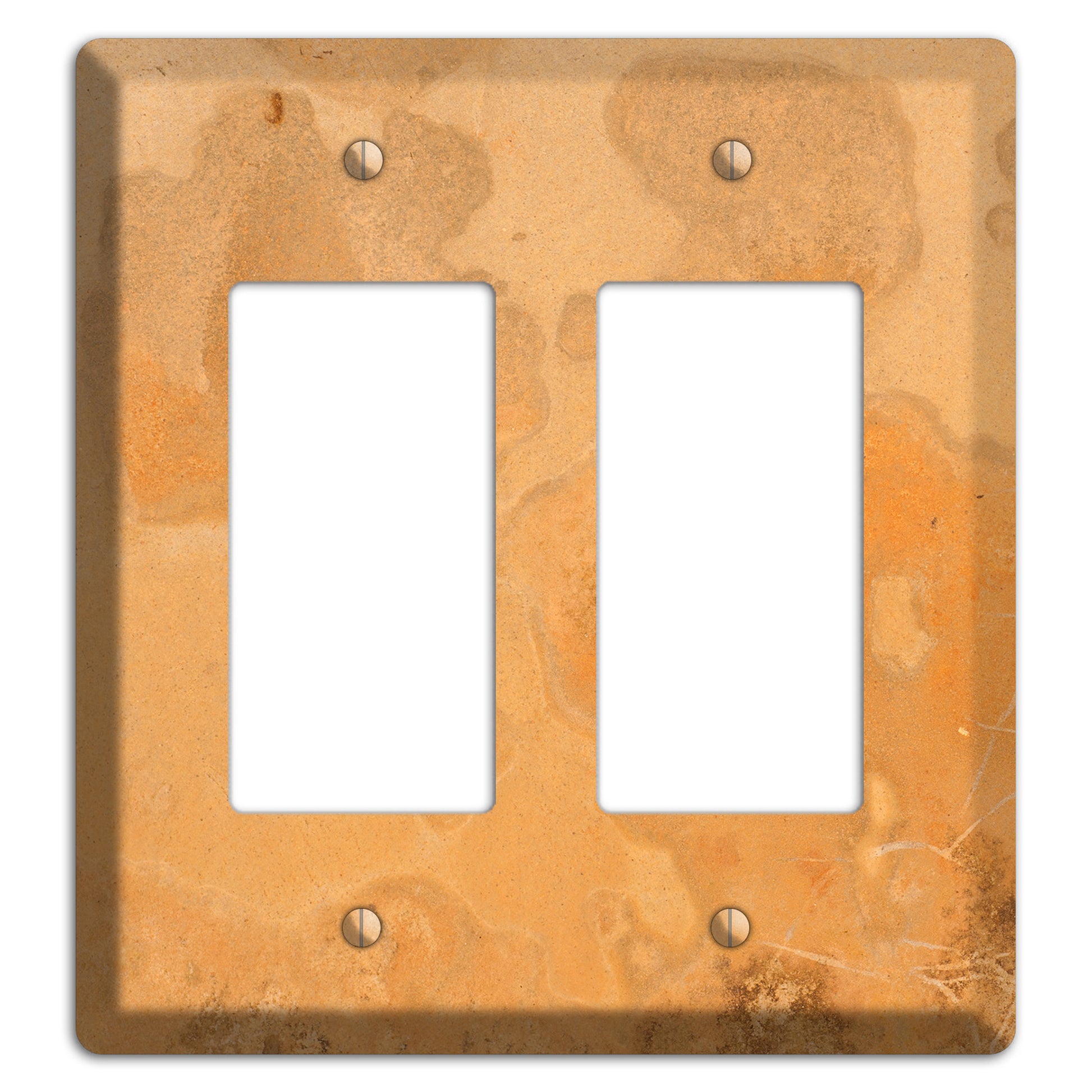Tan Concrete 2 Rocker Wallplate