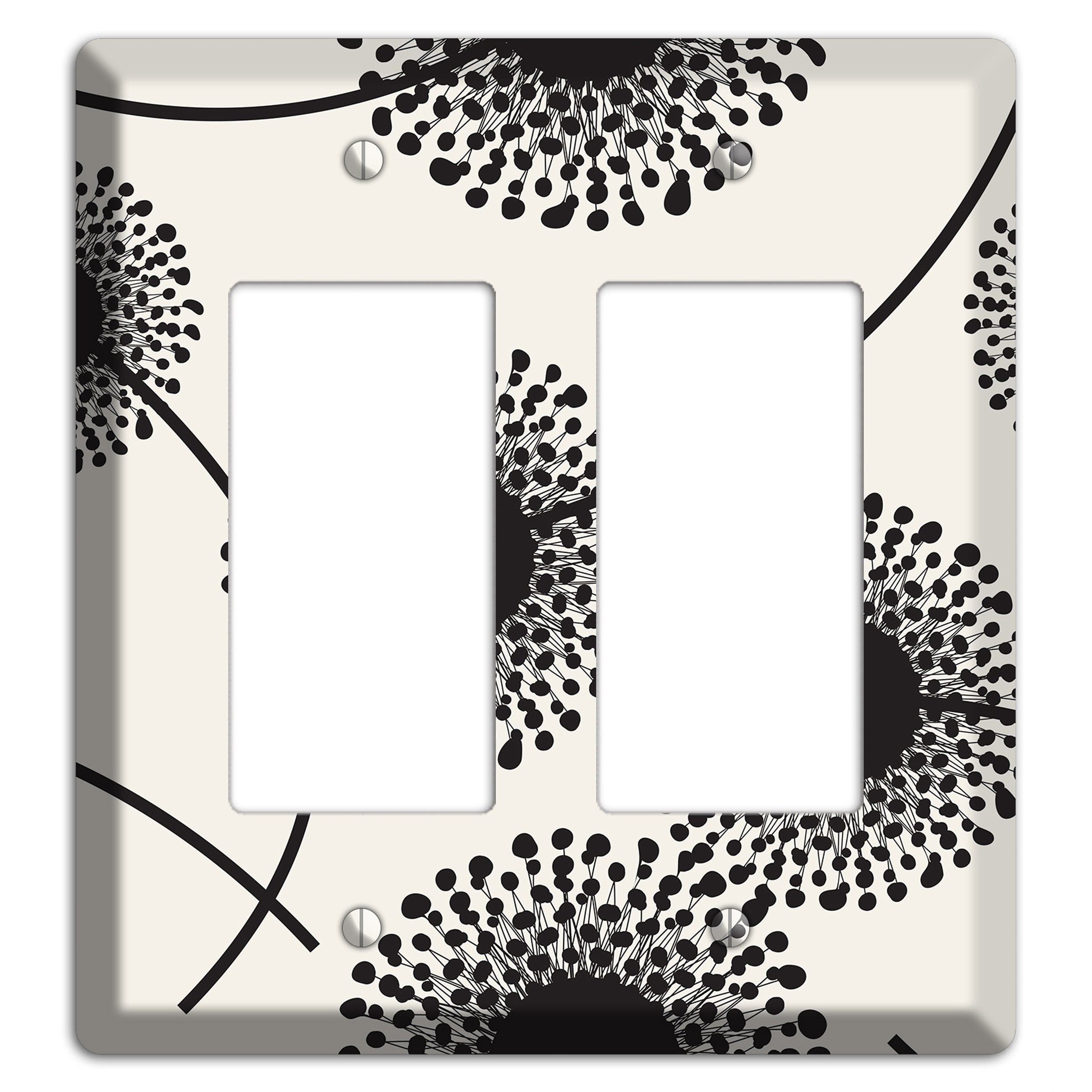 Simple Dandelion 2 Rocker Wallplate