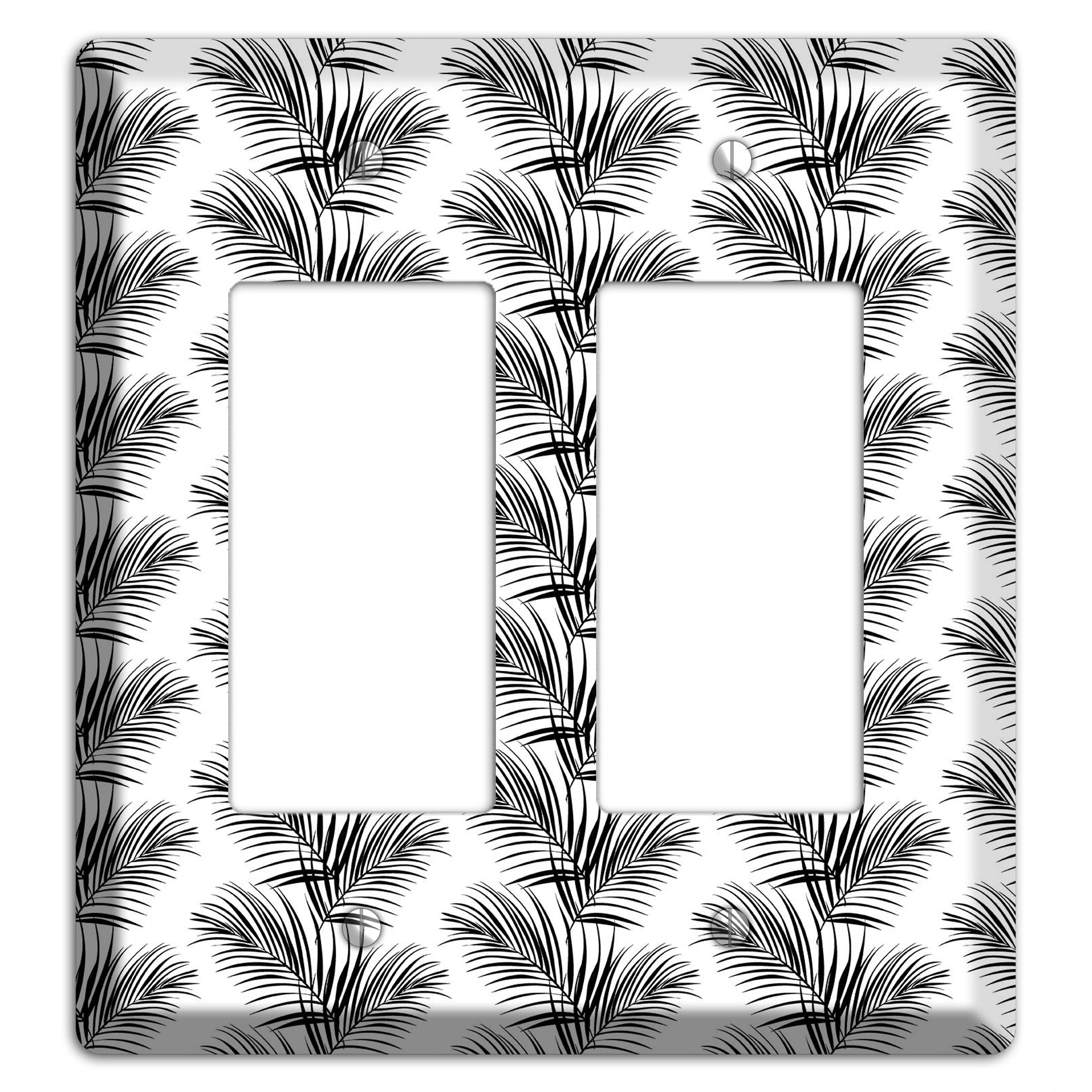 Leaves Style I 2 Rocker Wallplate