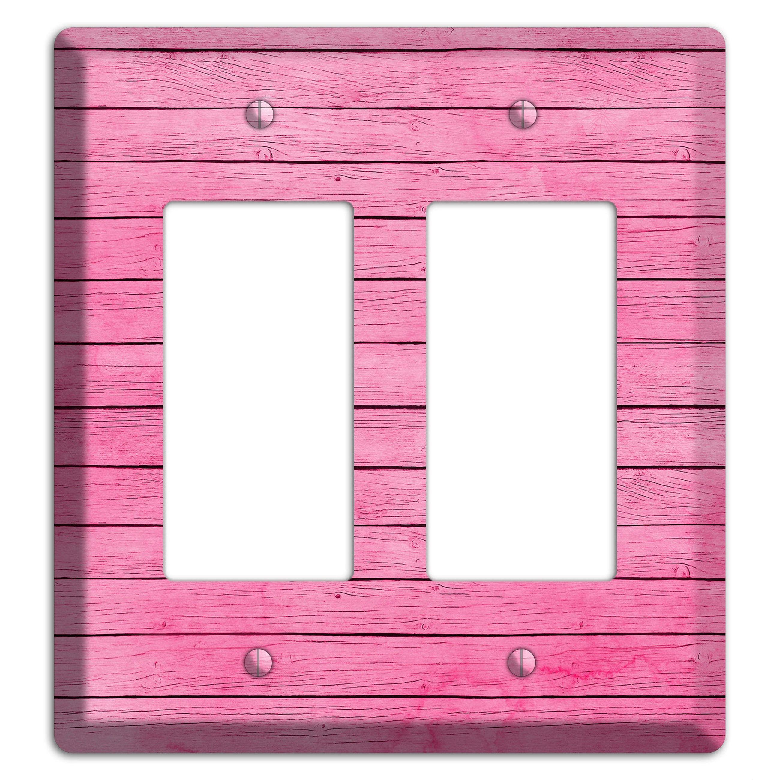 Carissma Pink Texture 2 Rocker Wallplate