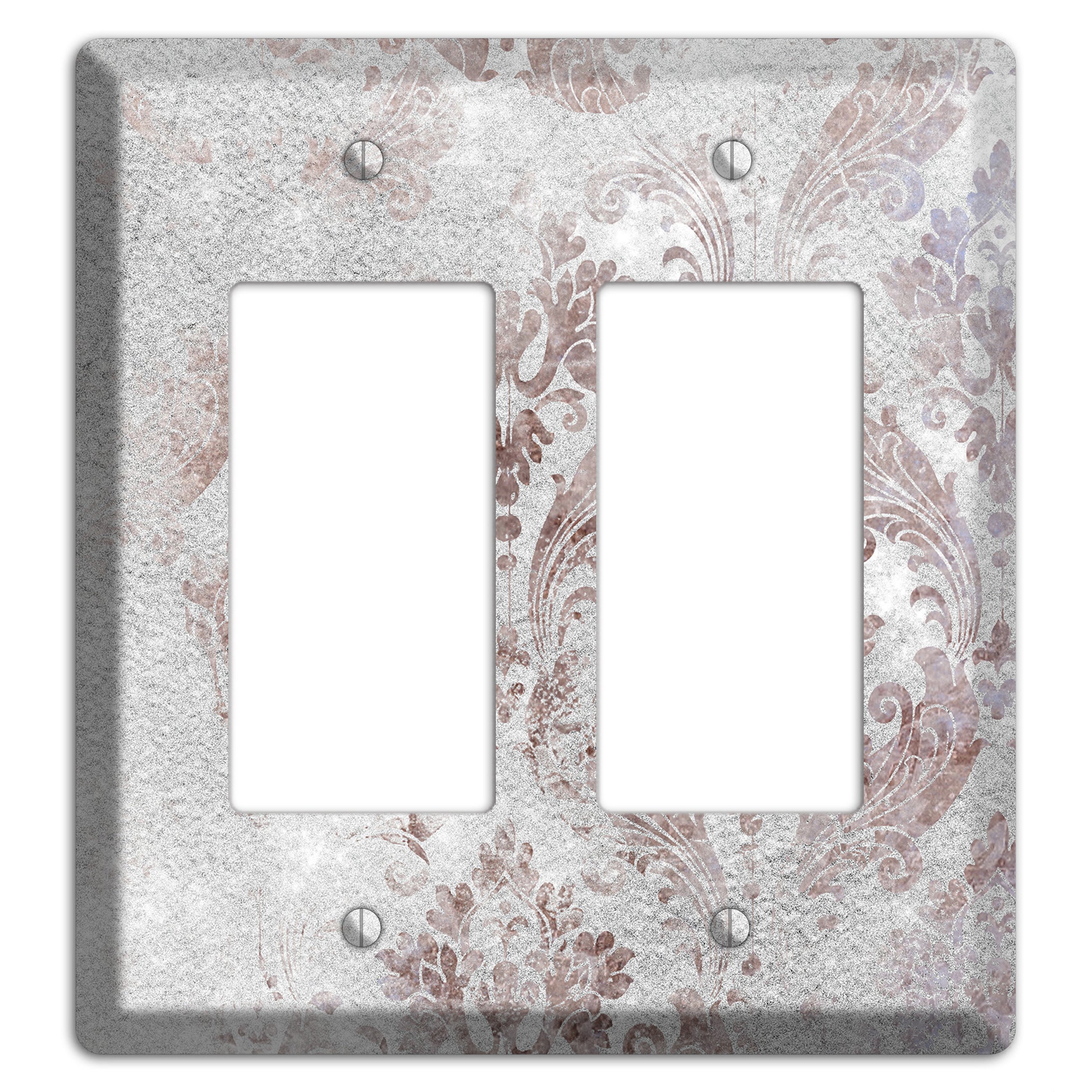 Nobel Whimsical Damask 2 Rocker Wallplate