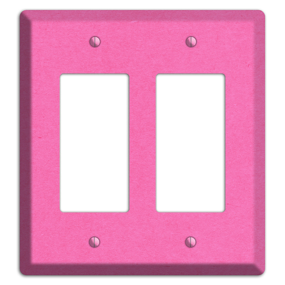 Persian Pink Kraft 2 Rocker Wallplate