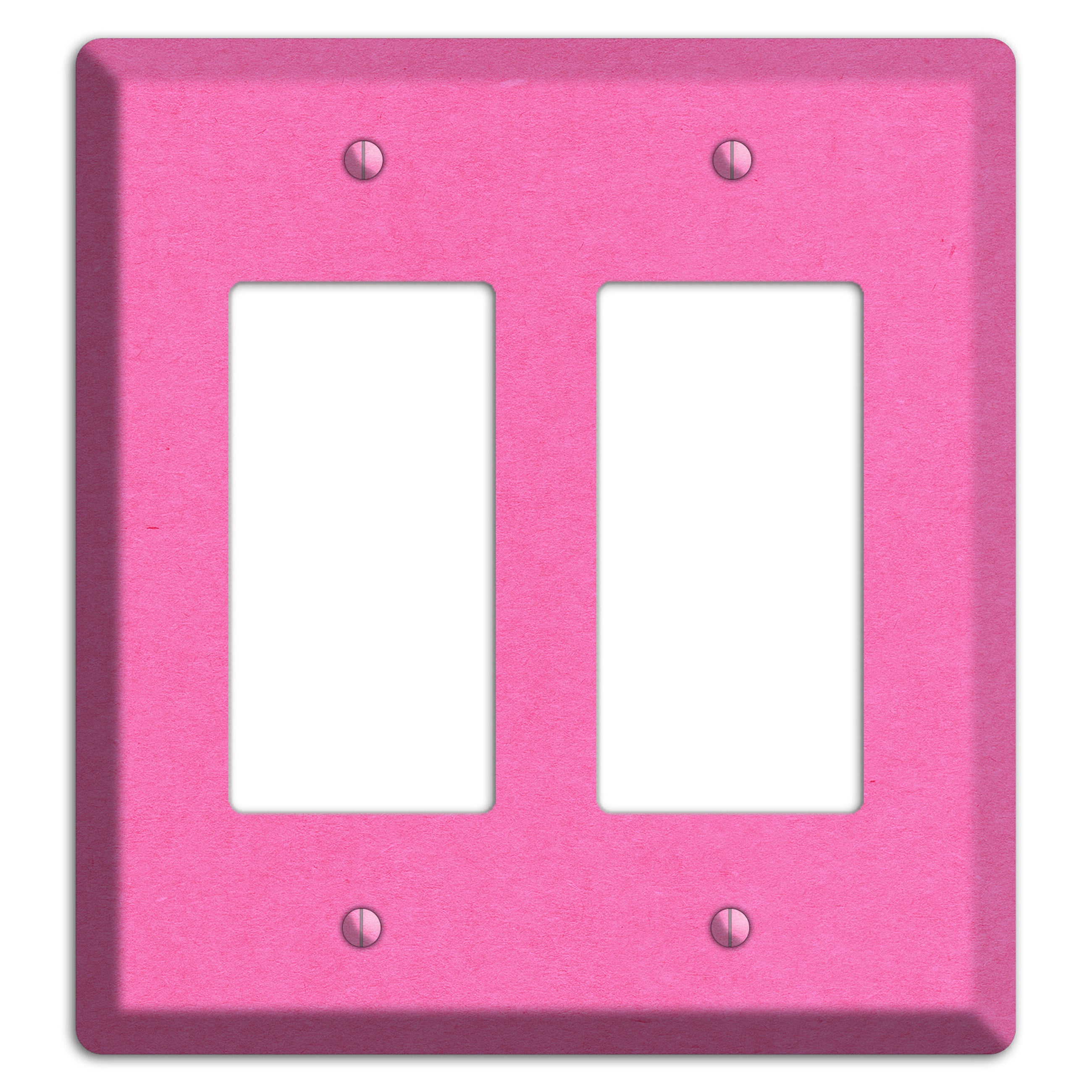 Persian Pink Kraft 2 Rocker Wallplate