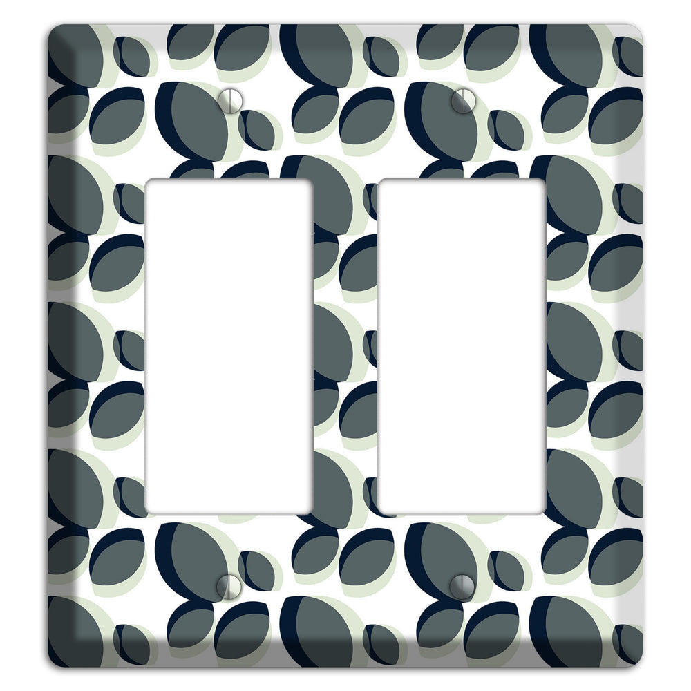 Leaves Style E 2 Rocker Wallplate