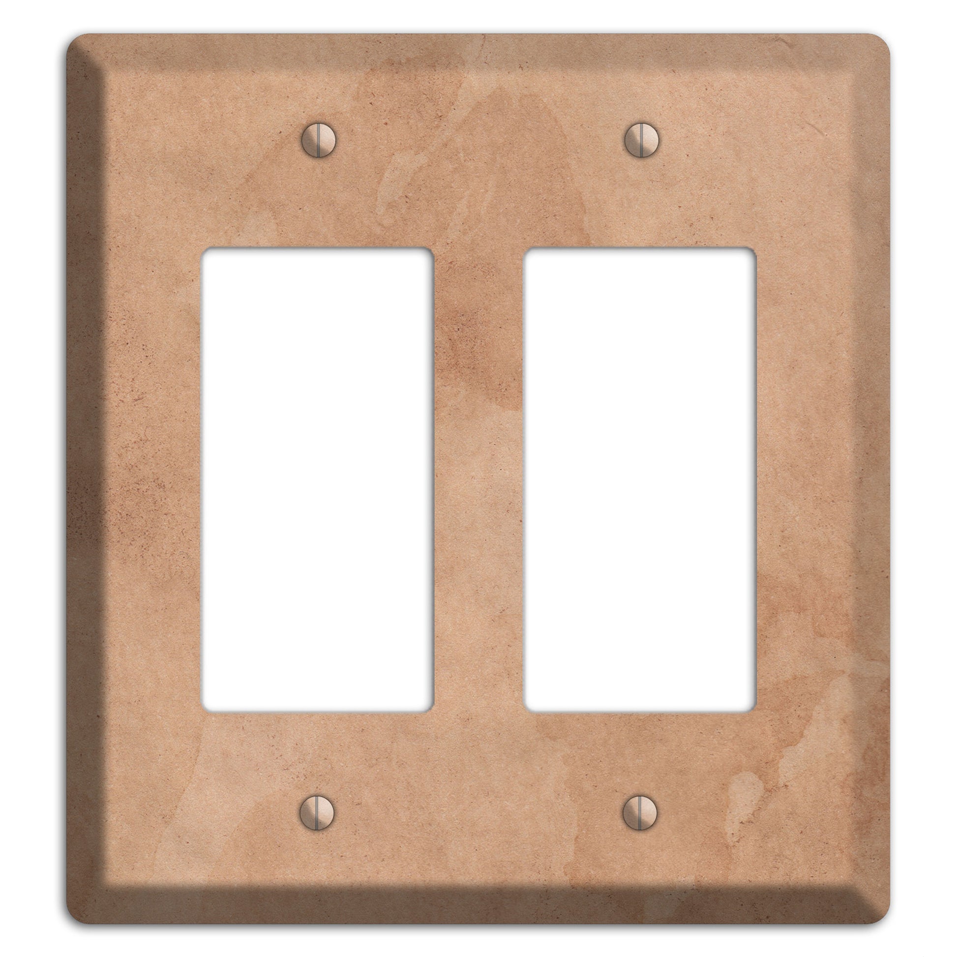 Aged Paper 3 2 Rocker Wallplate