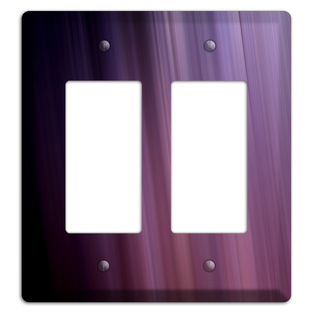 Eggplant Ray of Light 2 Rocker Wallplate
