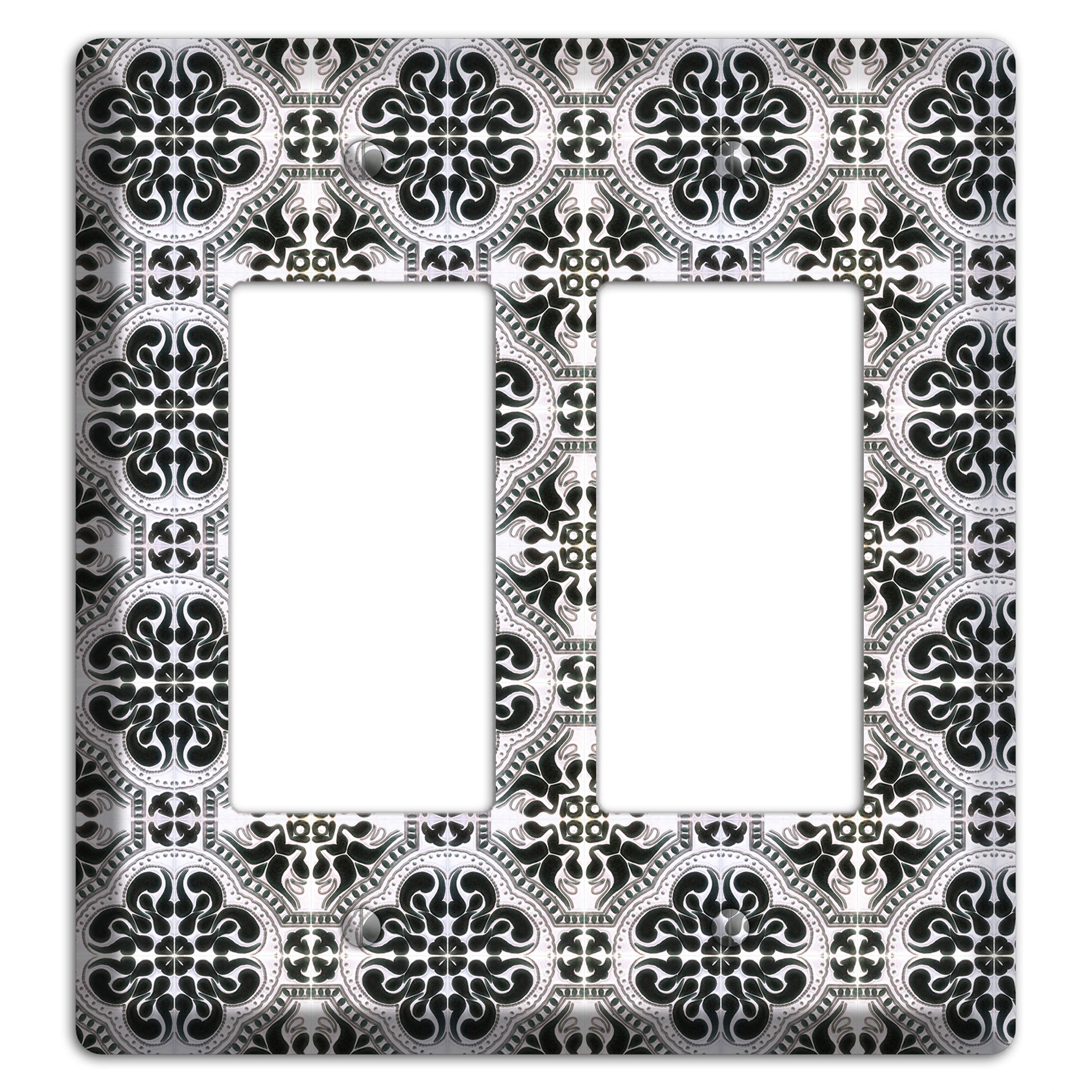 Tavira Tiles 5 2 Rocker Wallplate
