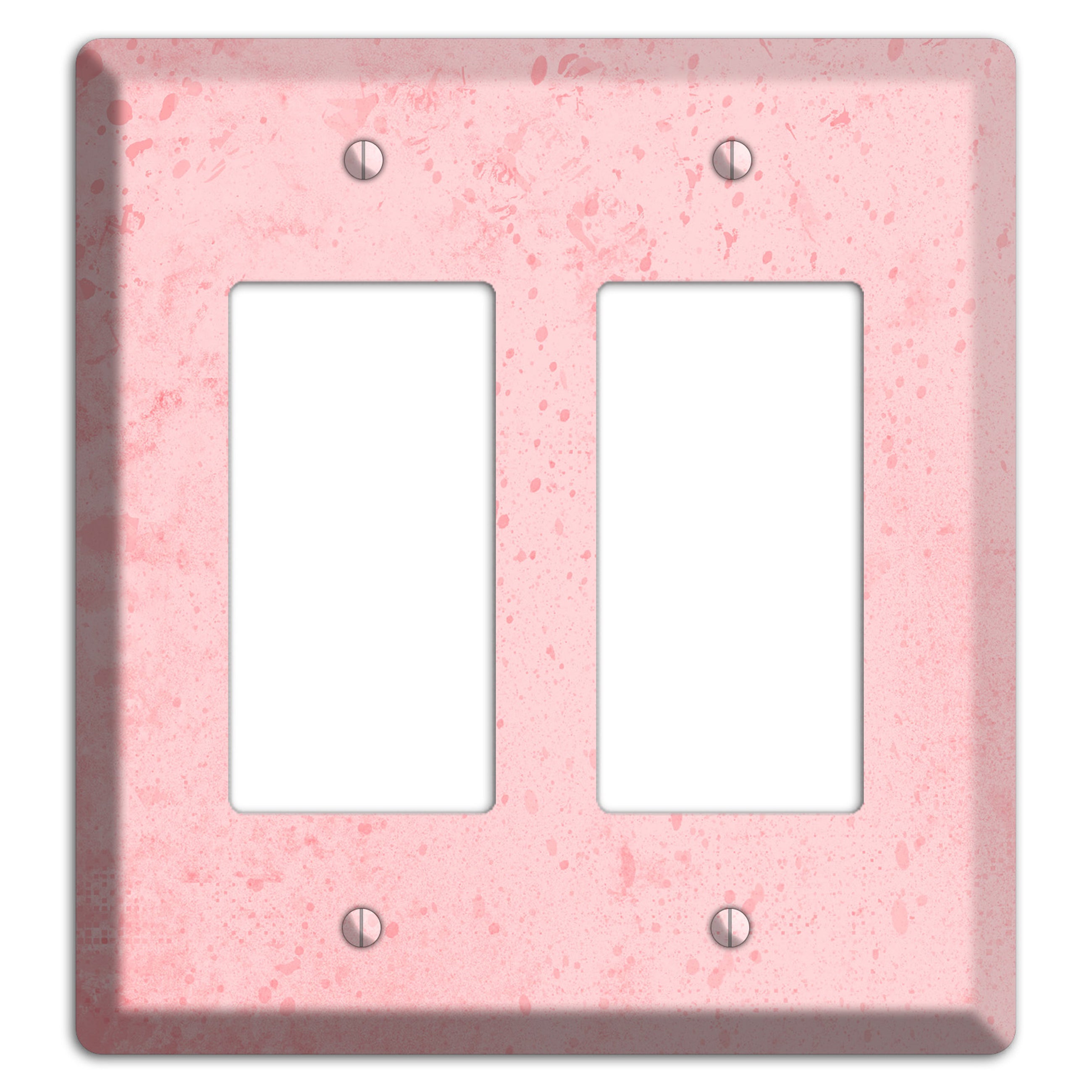 ShockingPpink Soft Coral 2 Rocker Wallplate