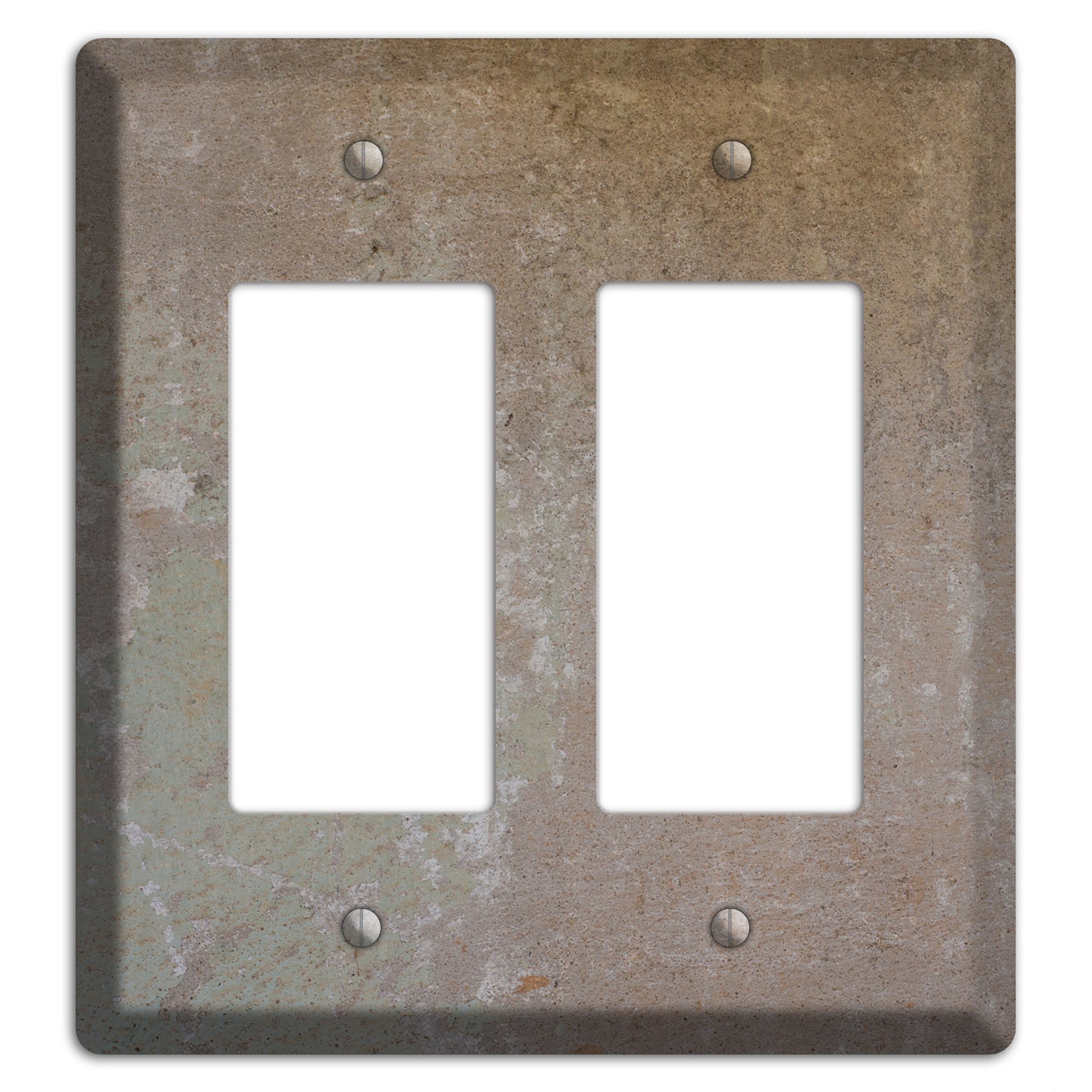 Old Concrete 8 2 Rocker Wallplate